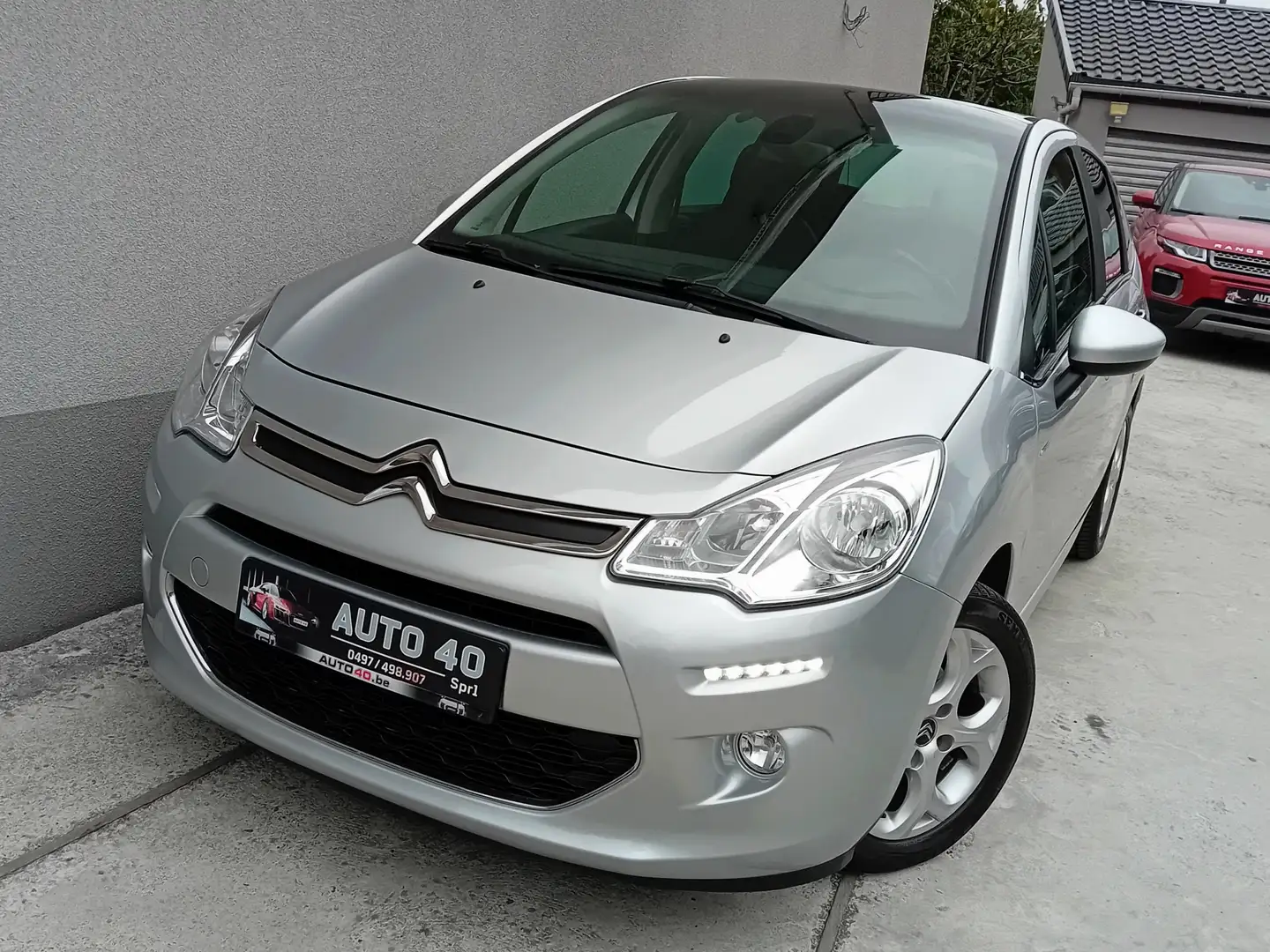 Citroen C3 Exclusive -Toit Panoramique -Caméra -Extra Full Argent - 1