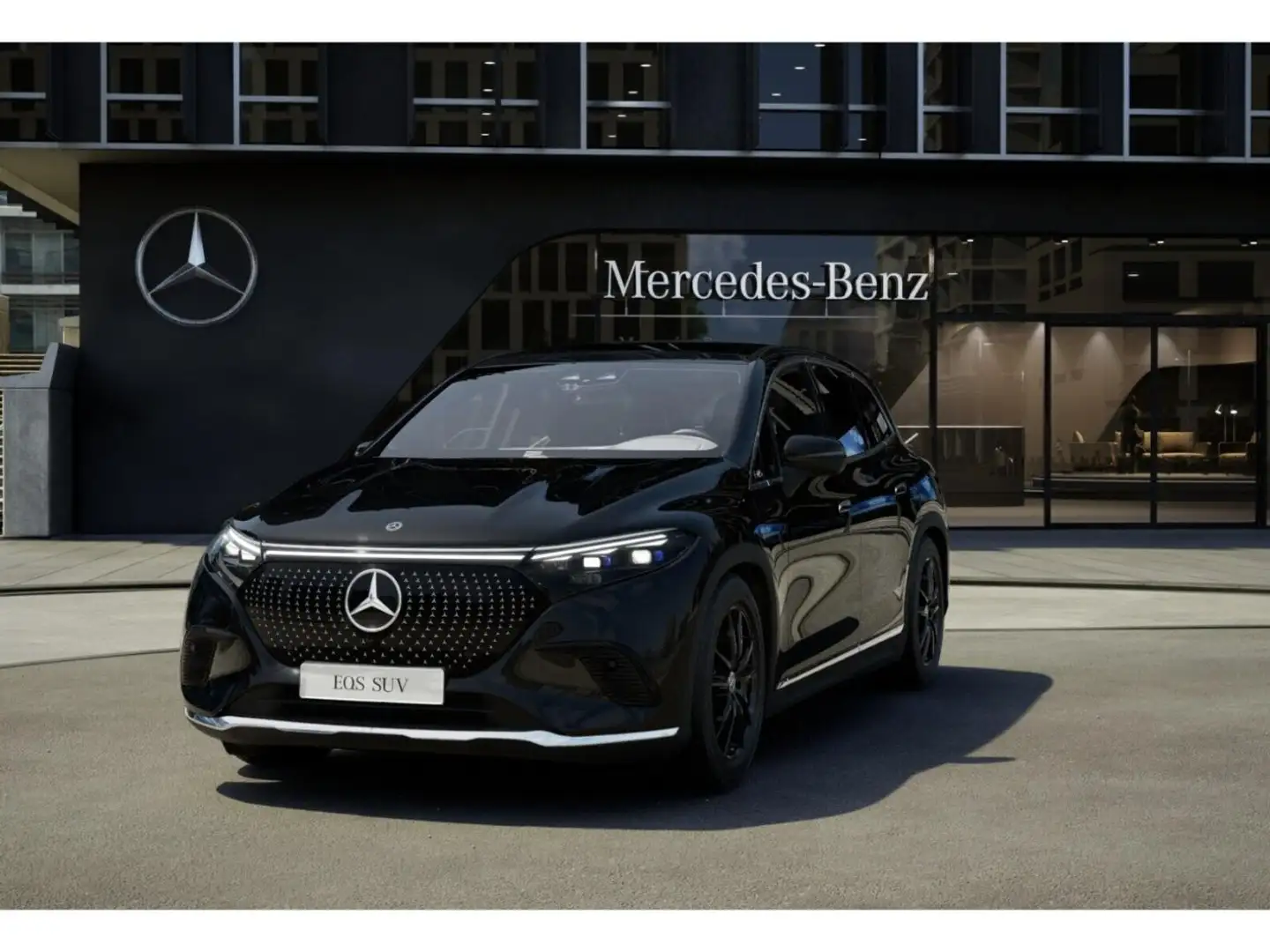 Mercedes-Benz EQS SUV EQS 450 4MATIC SUV Hyperscreen*HUD*Pano*AHK*306° Schwarz - 1