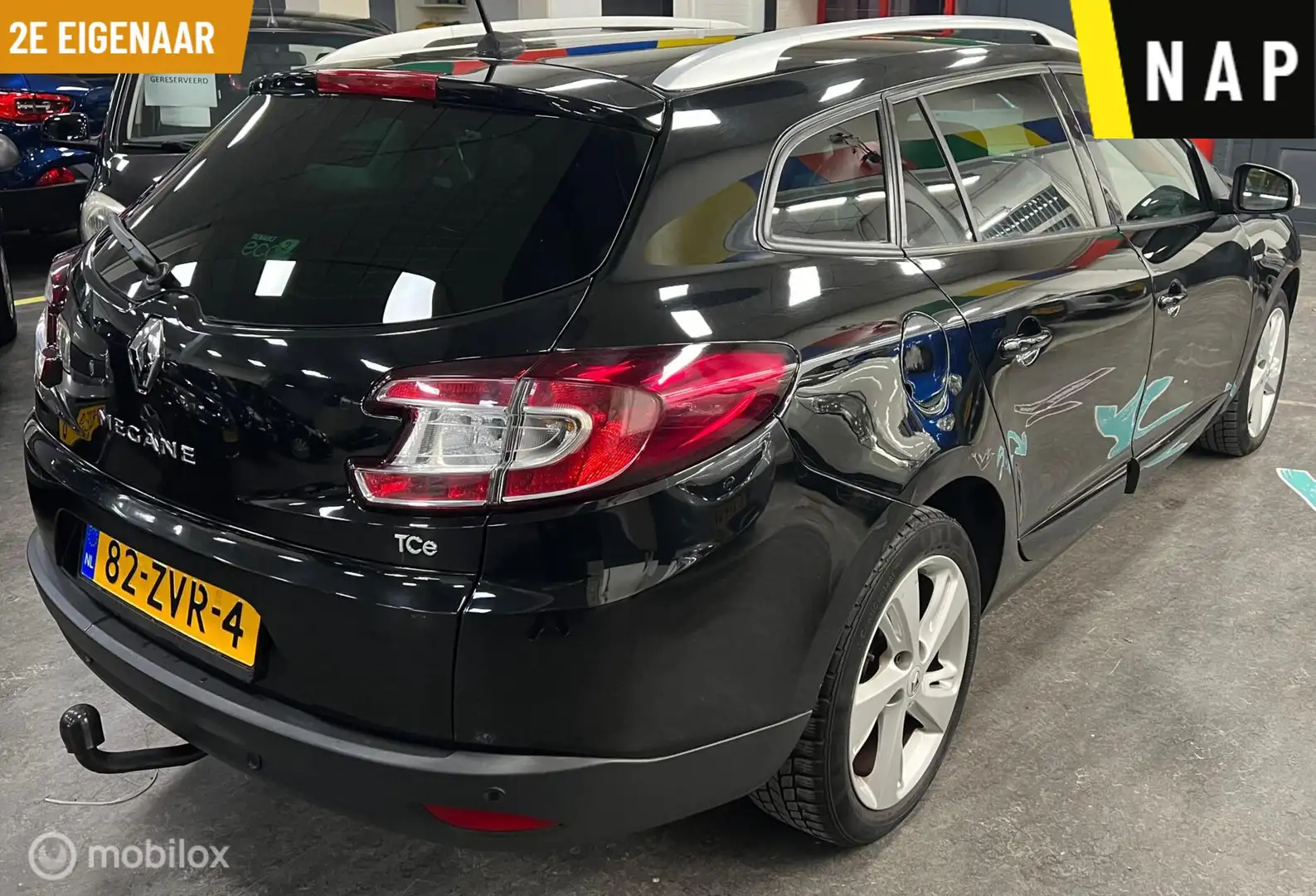 Renault Megane Estate 1.2 TCe GT-Line 2e Eigenaar - NAP - Schwarz - 2