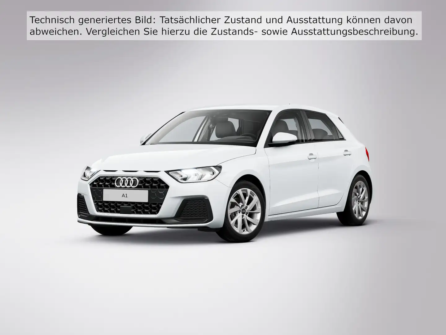 Audi A1 25 TFSI ADVANCED SITZHZG AUDI-SOUND Weiß - 2