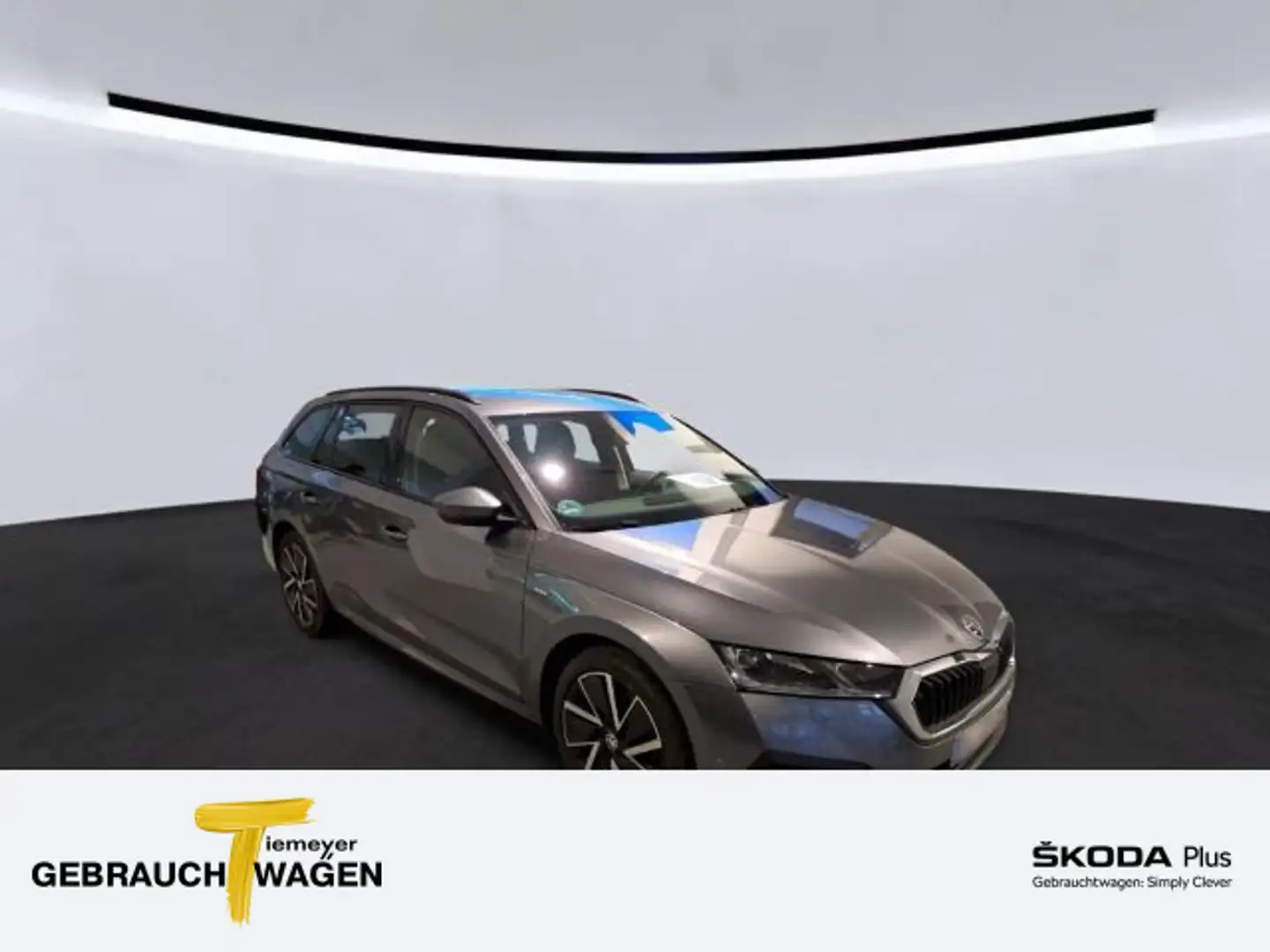 Skoda Octavia Combi 2.0 TDI DSG CLEVER LM18 AHK STANDH Grau - 1