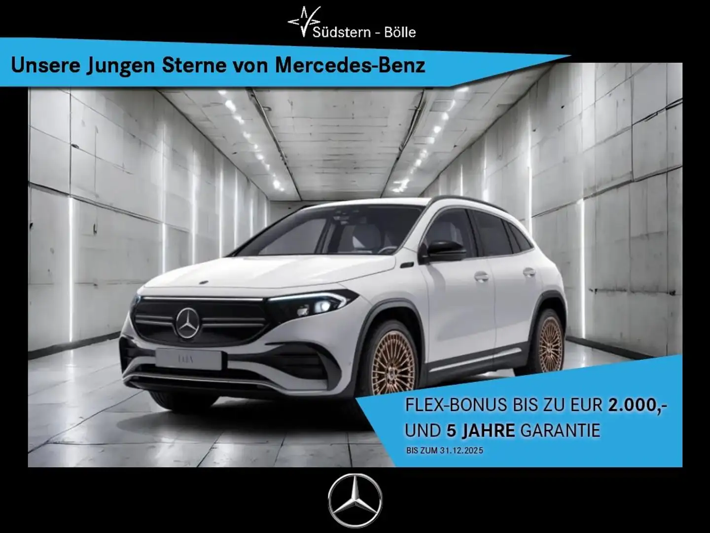 Mercedes-Benz EQA 250 AMG+DISTRONIC+HEAD-UP+KAMERA+MEMORY+KEYL Blanc - 1