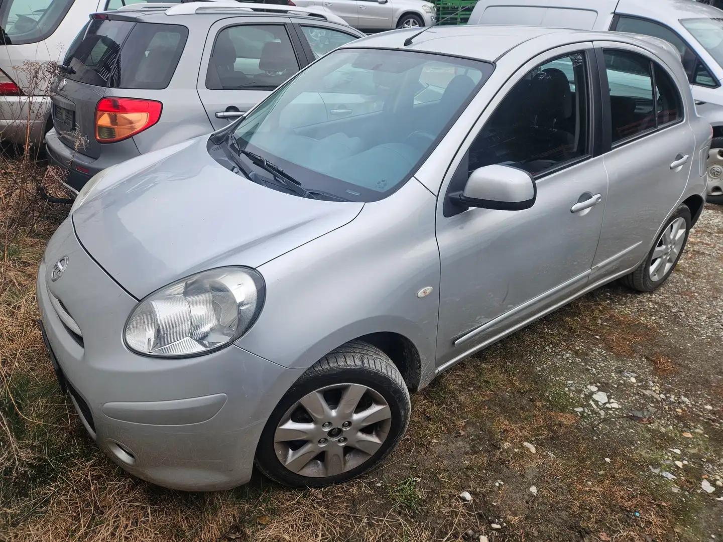 Nissan Micra 1,2BENZIN EURO5B 98PS KLIMA 140000KM PERFEKT!!! Zilver - 1