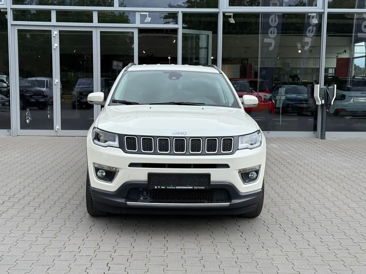 Jeep Compass Limited+PDC+Navi+Klimaaut.+Sitzheizung Білий - 2