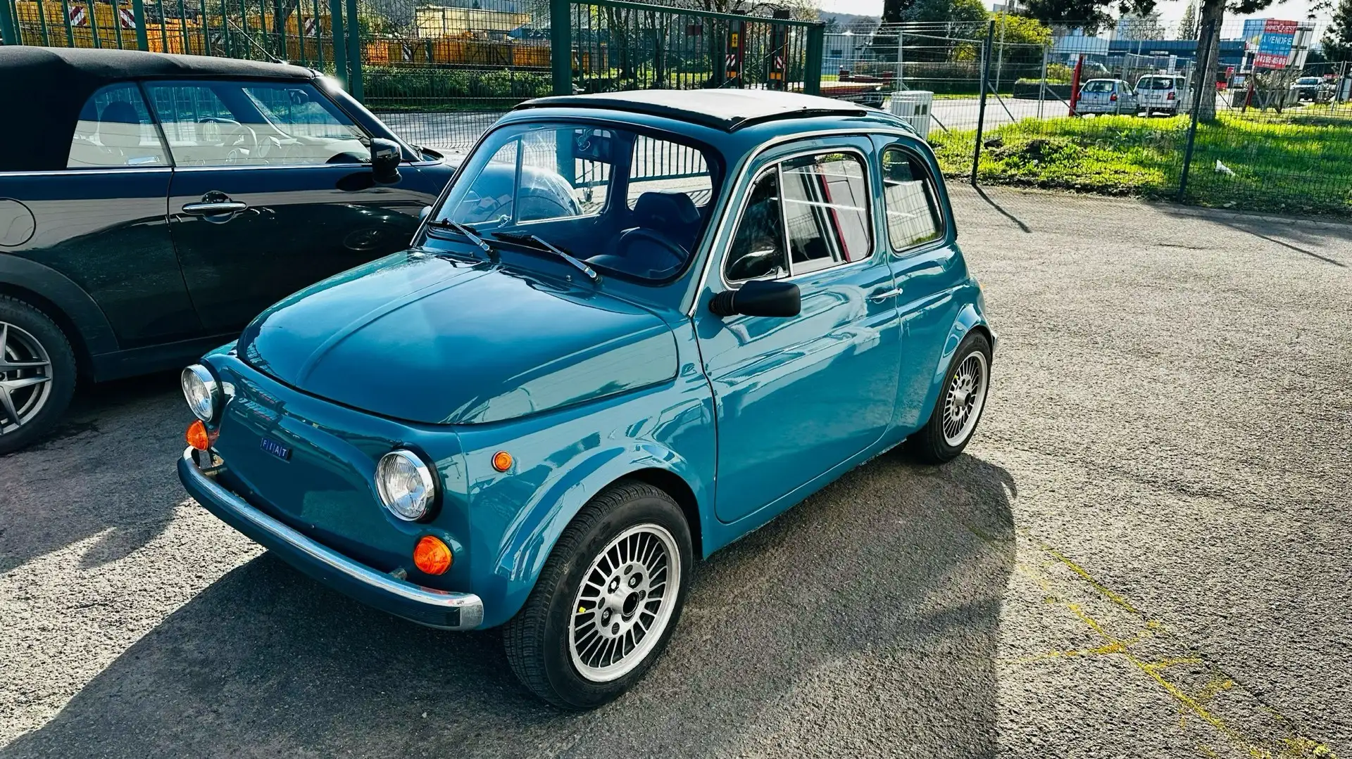 Fiat 500L Ancêtre Blau - 1