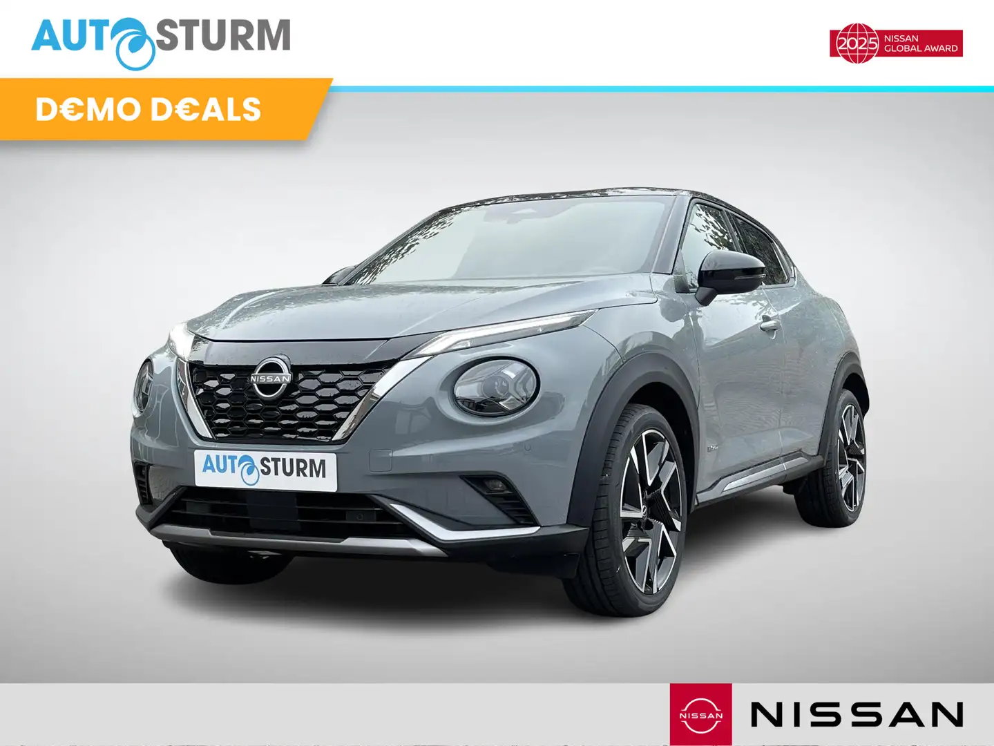 Nissan Juke 1.6 Hybrid N-Design Full Options! Grijs - 1