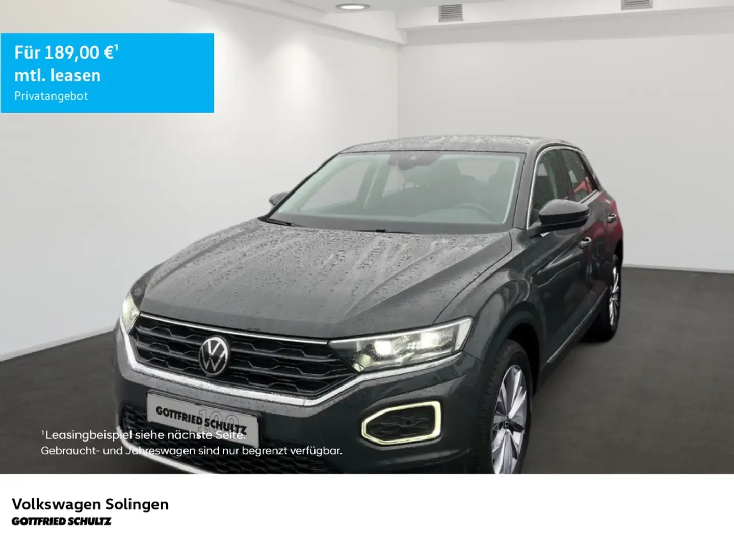 Volkswagen T-Roc 1.0 TSI Style Kamera   Keyless   Klima   LED   ACC Grau - 1
