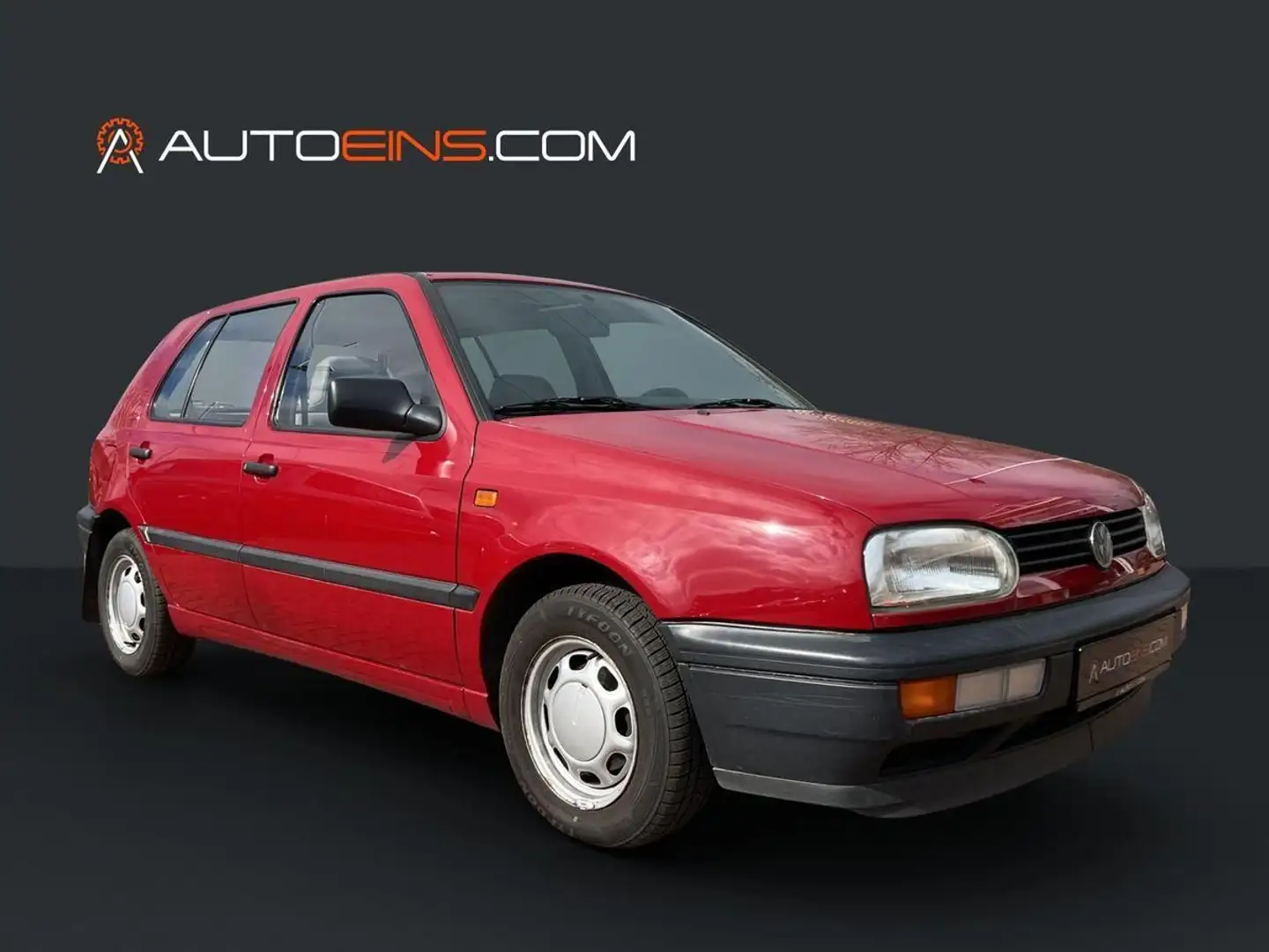 Volkswagen Golf III Limousine CL*el. Schiebe/Hebedach*Servo Rot - 1