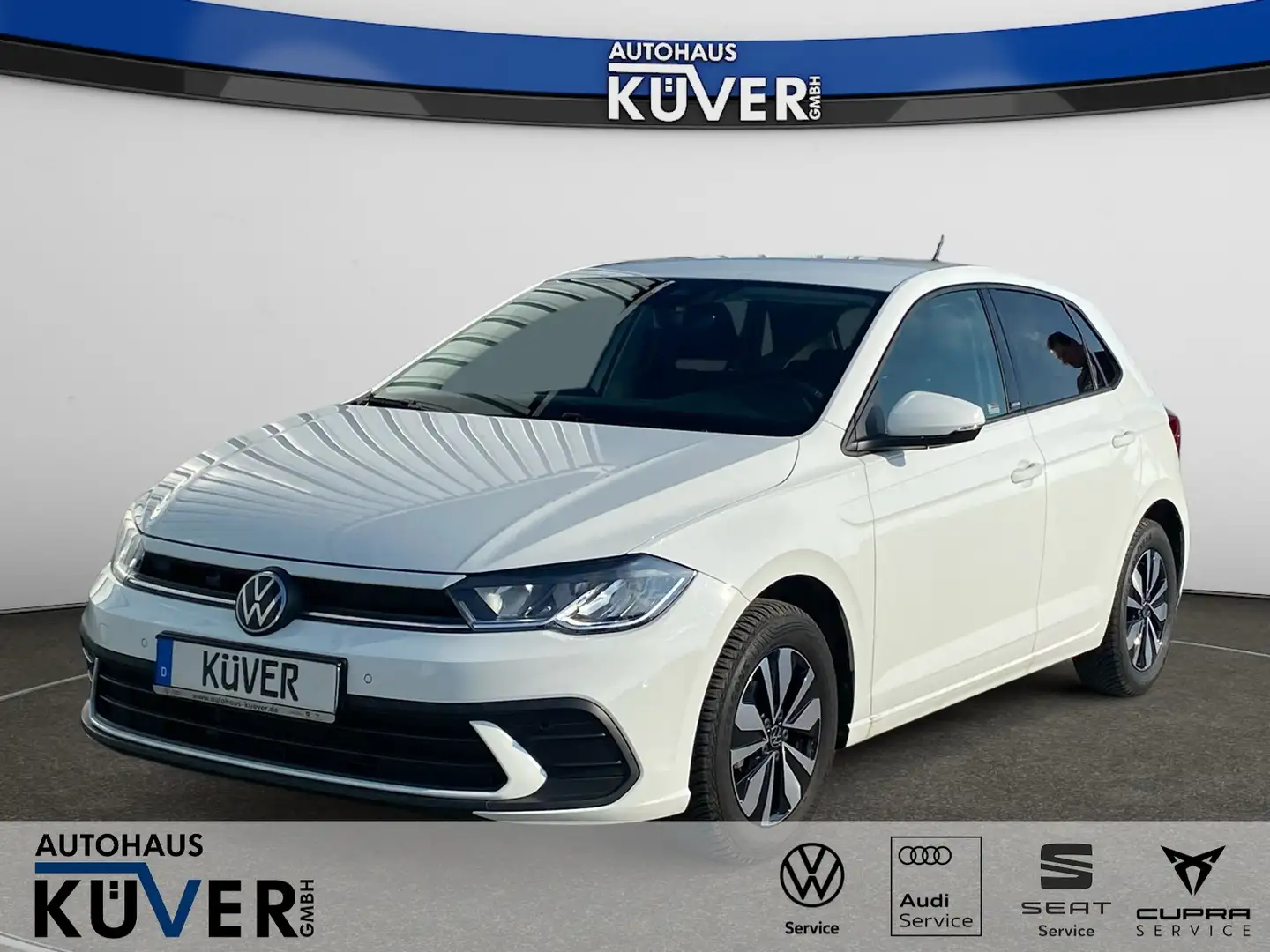Volkswagen Polo Move 1,0 TSI DSG ACC+LED+Shzg+Einparkh.+15´´ Weiß - 1