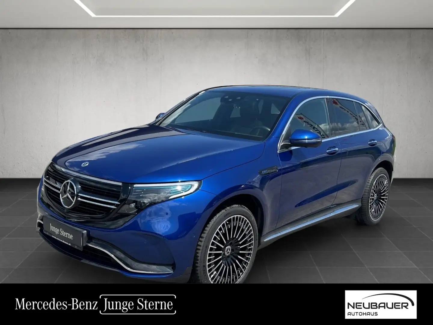 Mercedes-Benz EQC 400 4MATIC 80kWh AMG Line Aut. Bleu - 1
