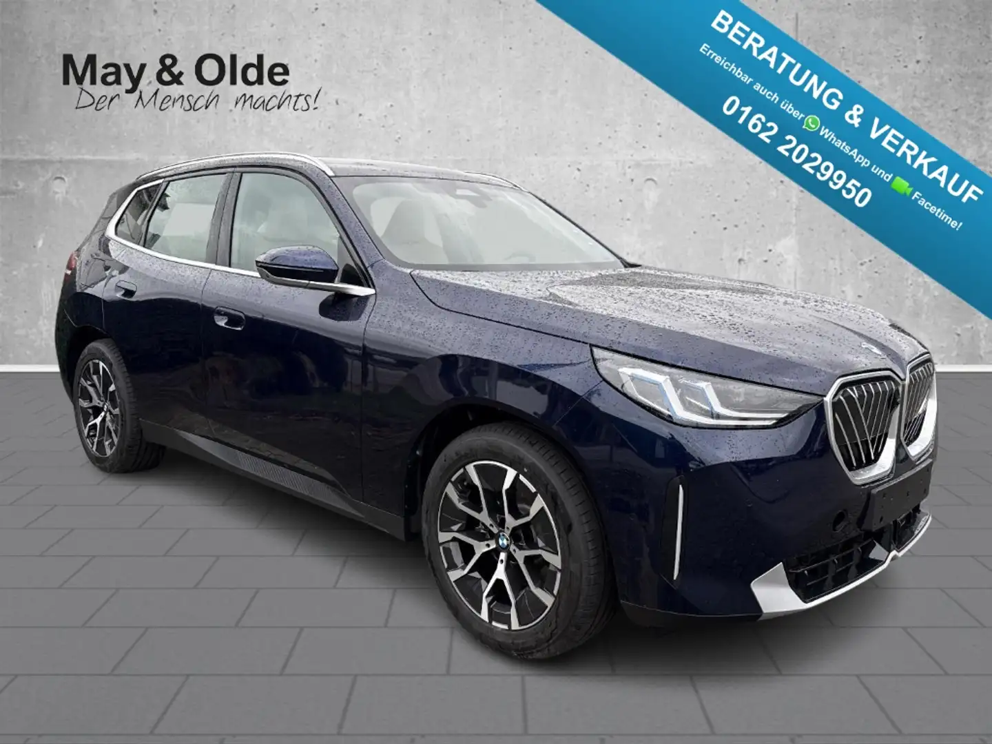 BMW X3 20d xDrive StandHZG AHK-klappbar Panorama Navi Dig Blau - 1