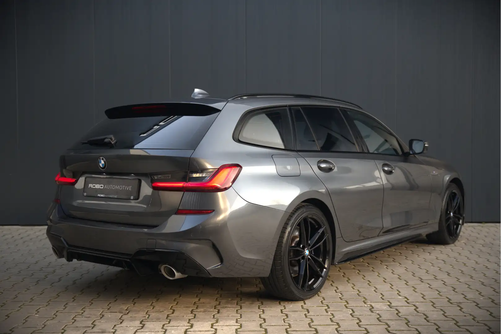 BMW 330 3-serie Touring 330e High Executive M Sport | M Pe Gris - 2