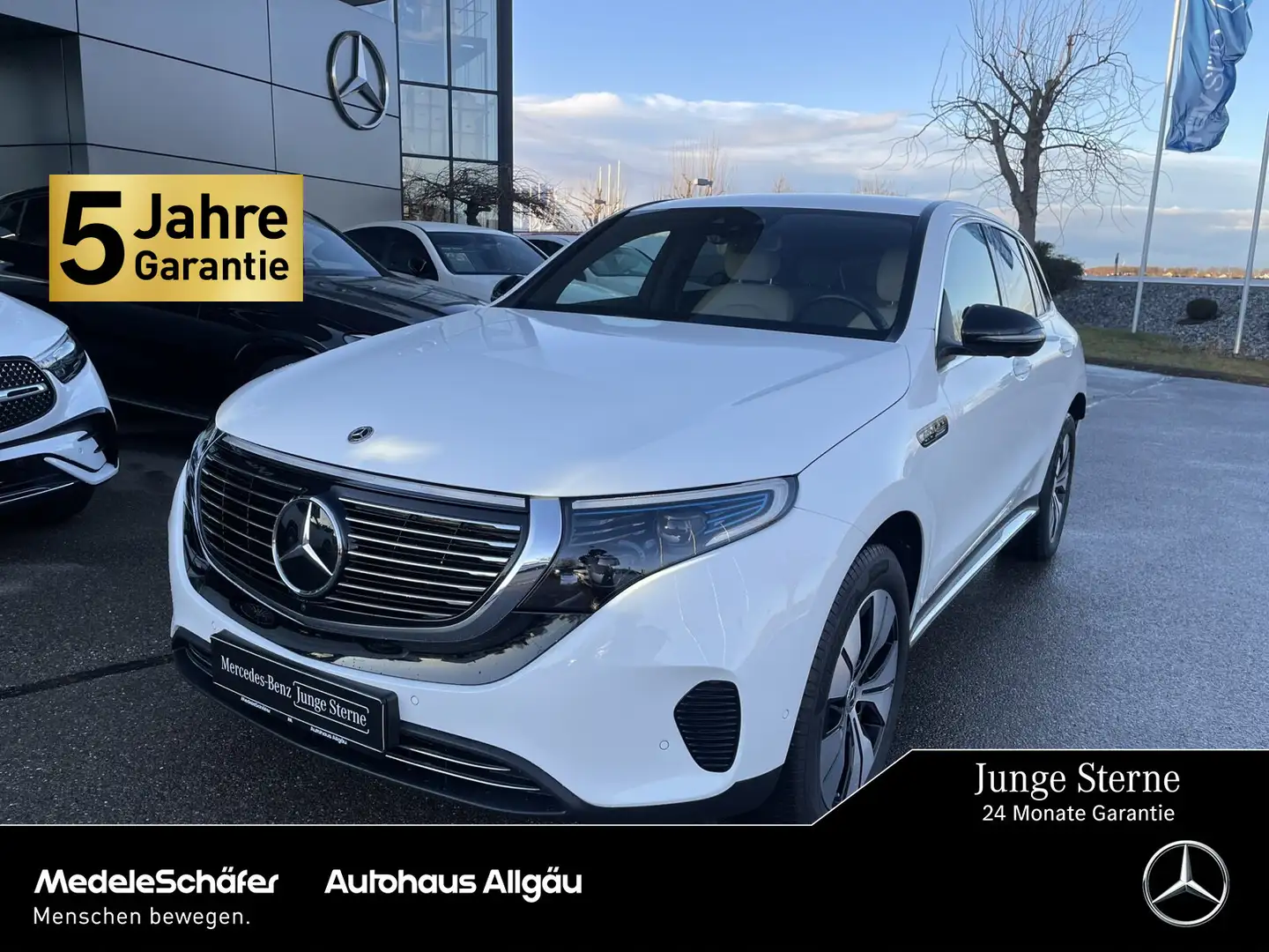 Mercedes-Benz EQC 400 EQC 400 4M ElectricArt Distr MultiLED Burm 360° Weiß - 1