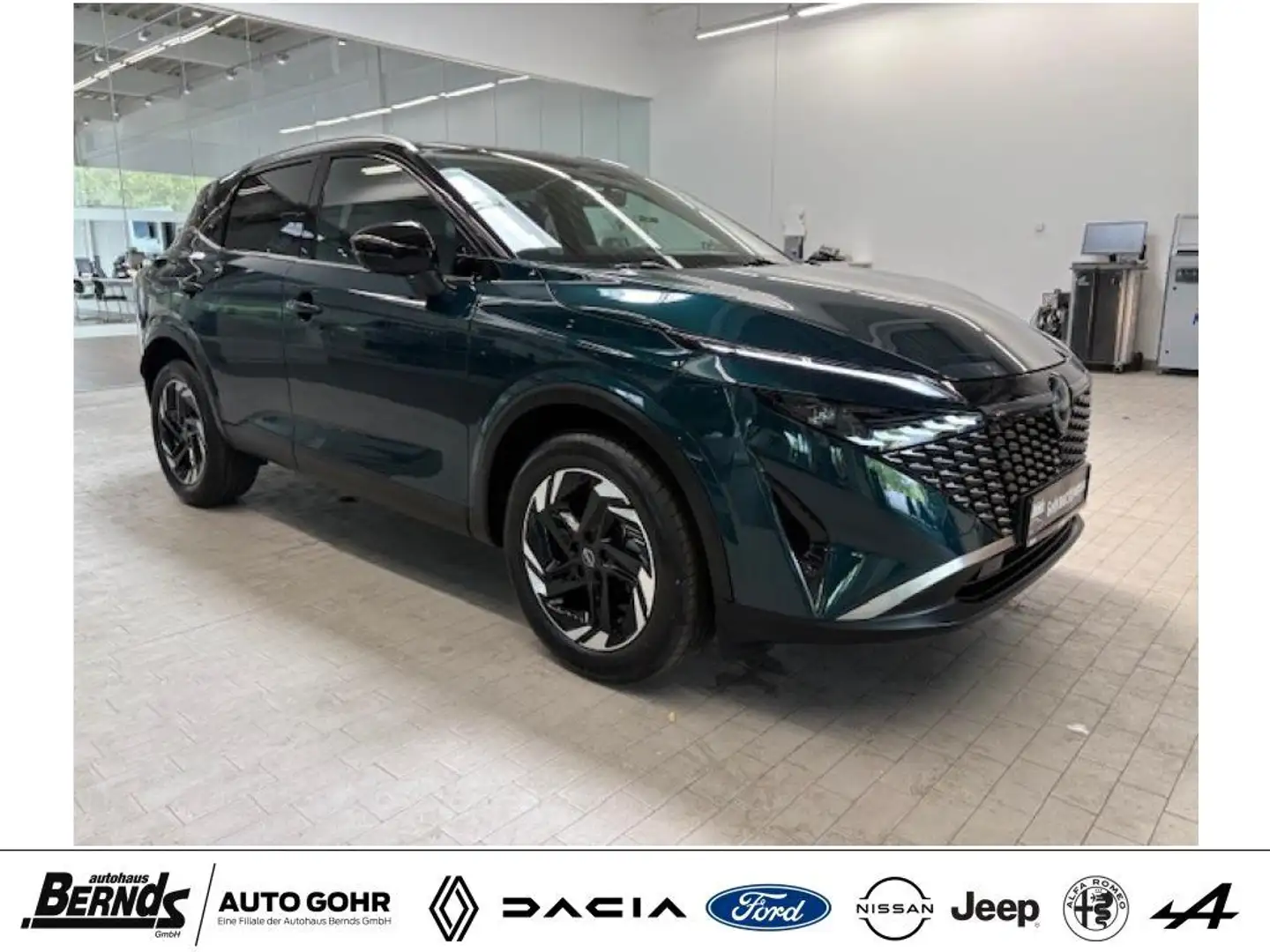 Nissan Qashqai 1.3 DIG-T MHEV N-Connecta WINTER-Pkt. NAVI R-KAM: Vert - 2