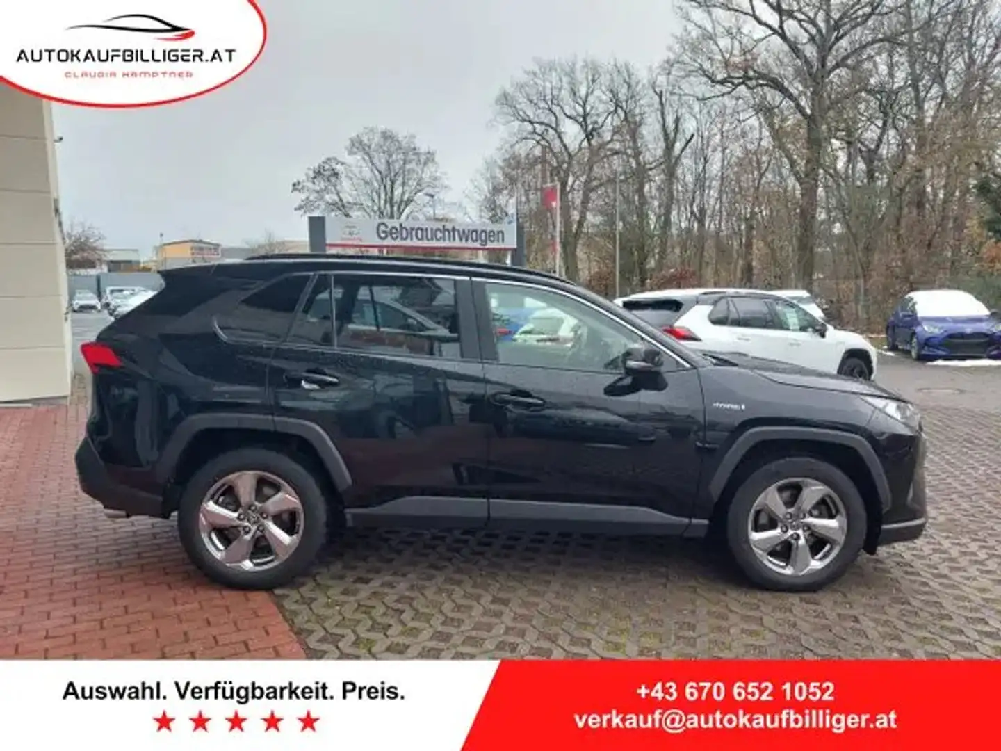Toyota RAV 4 2.5 HYBRID 4x2 *SHZ**MWSt ausweisbar* Schwarz - 1