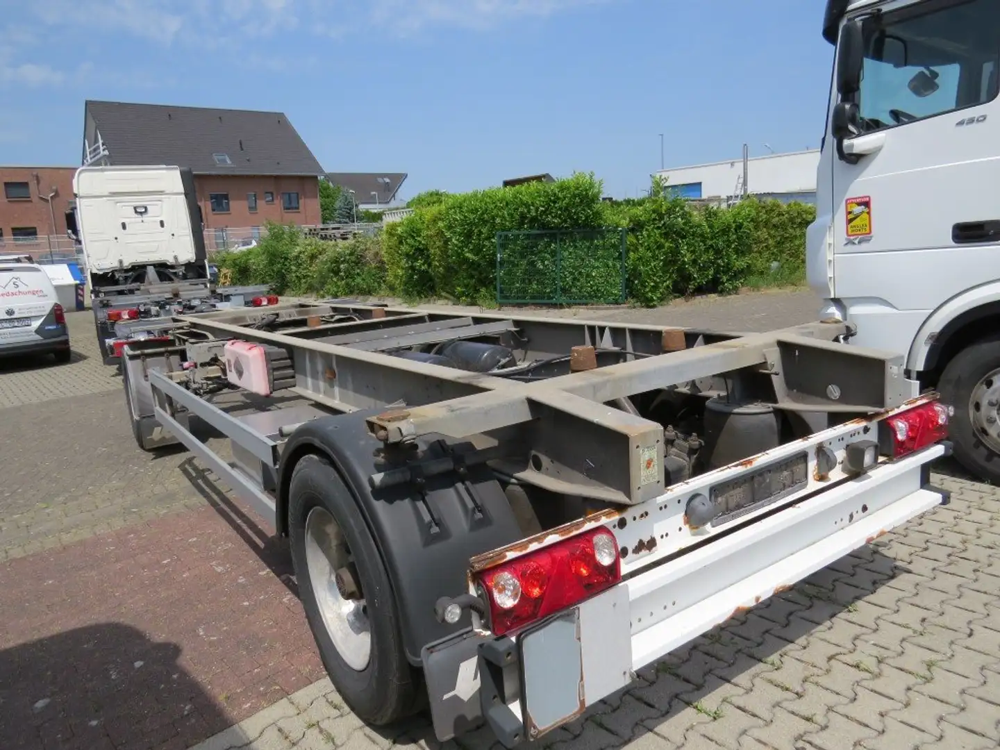 Mercedes-Benz Actros 2542 L StreamSpace BDF ULBW ADR+Anhänger Weiß - 2