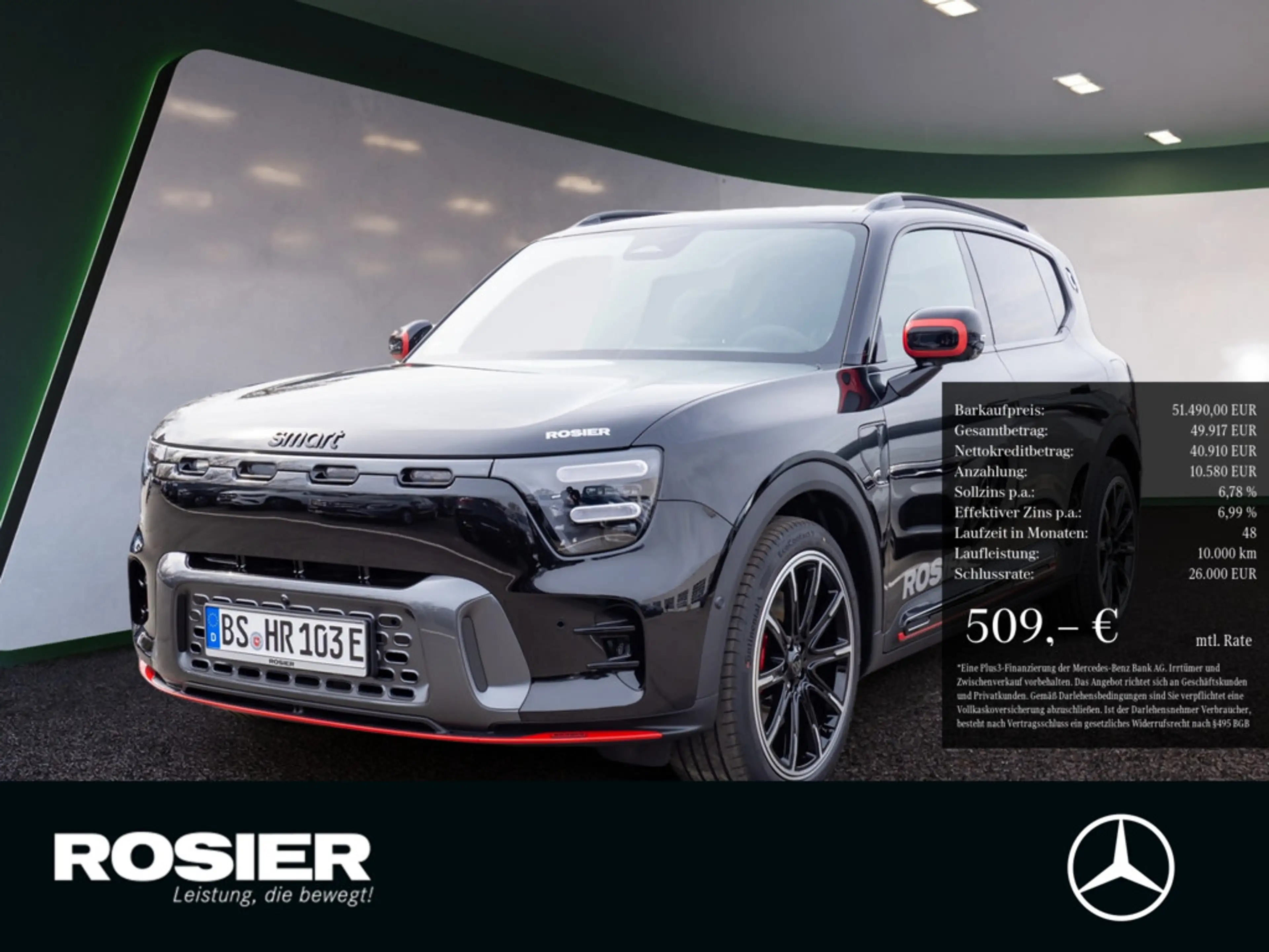 smart #5 BRABUS Senheiser-Soundsystem/CyberSparksLE