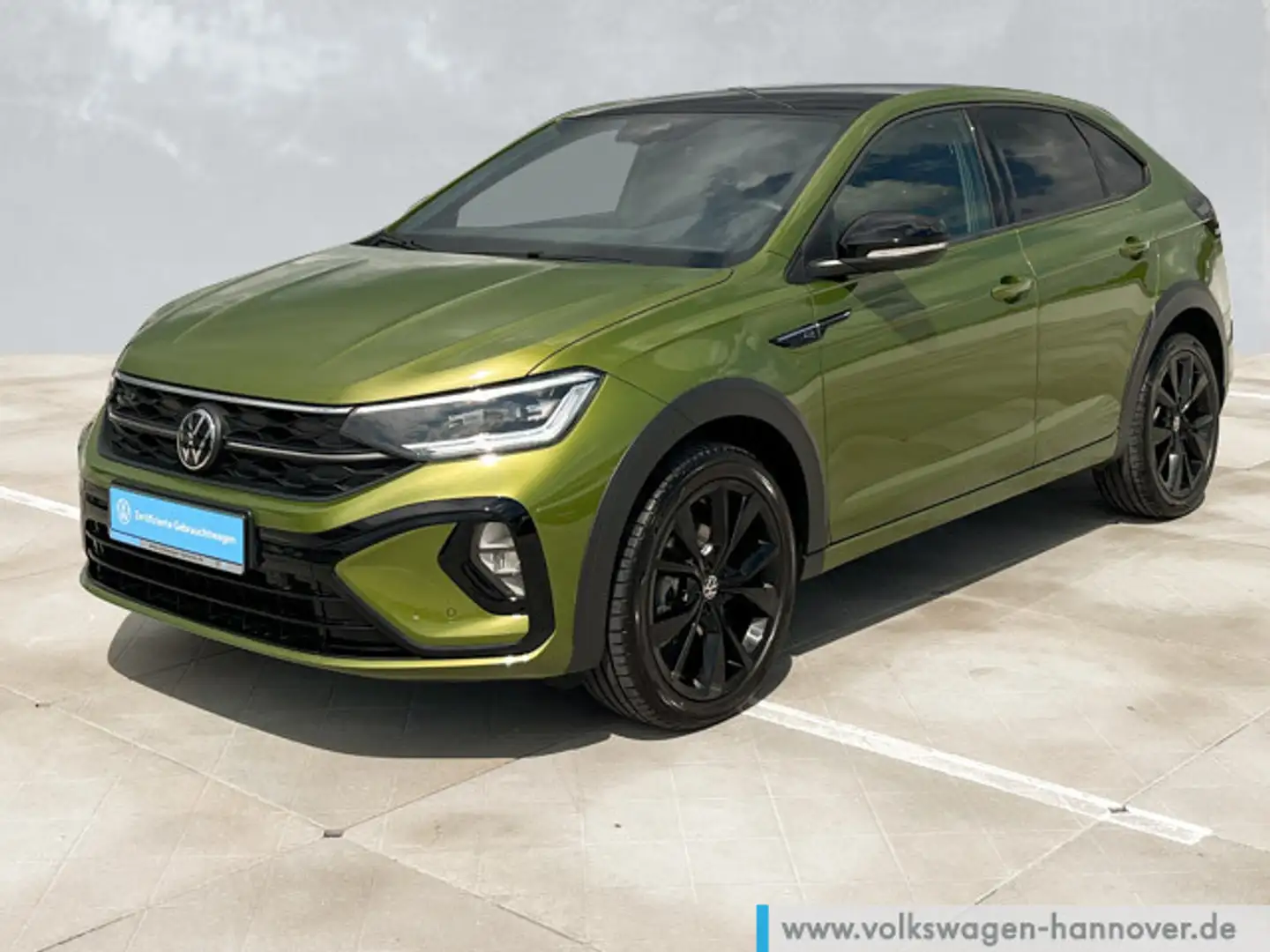 Volkswagen Taigo 1.0 TSI R-Line Navi Pano ACC LED Dig.Cockp Grün - 2