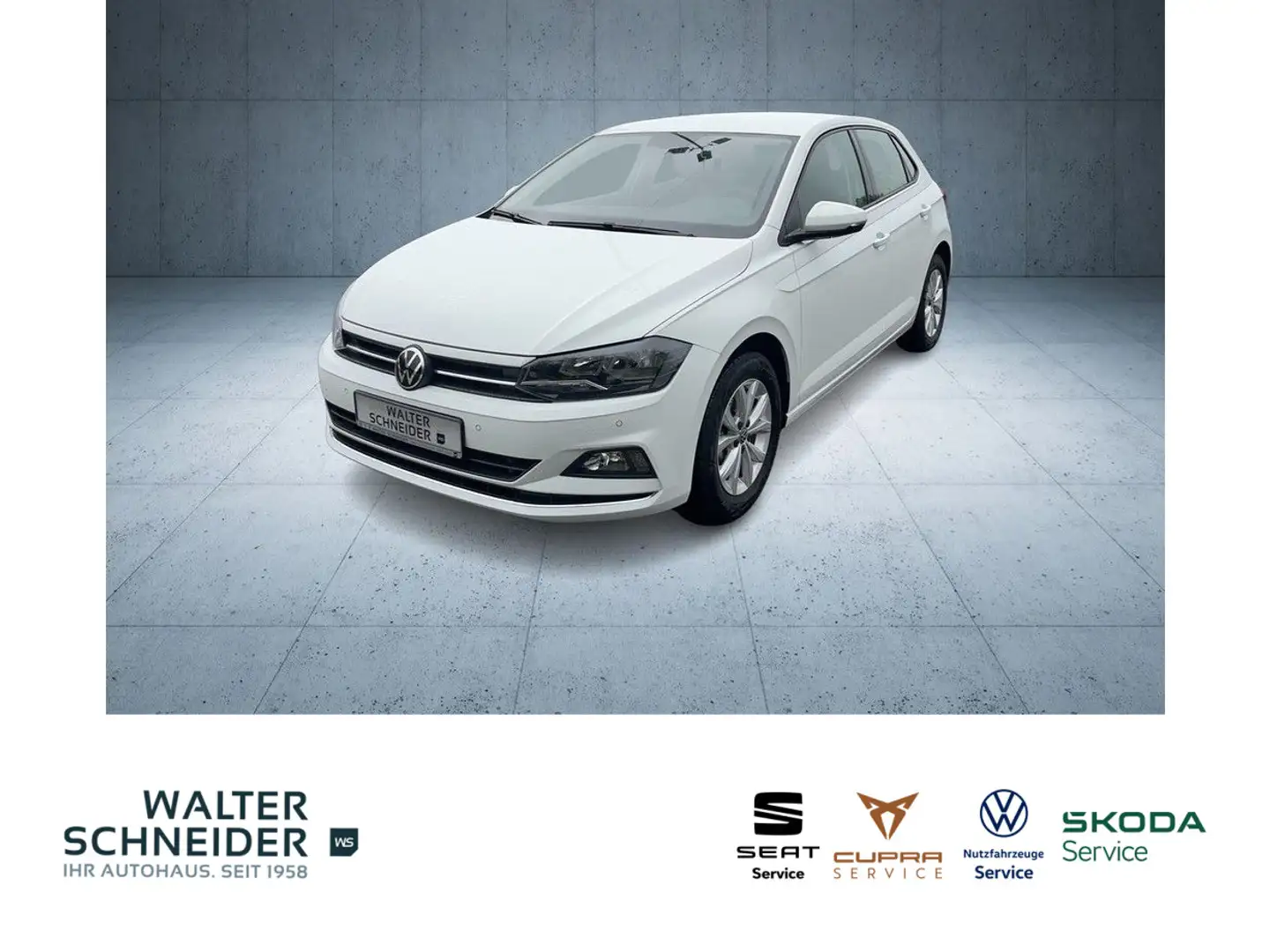 Volkswagen Polo 1.0 TSI DSG Highline Navi ACC PDC SHZ Blanco - 1