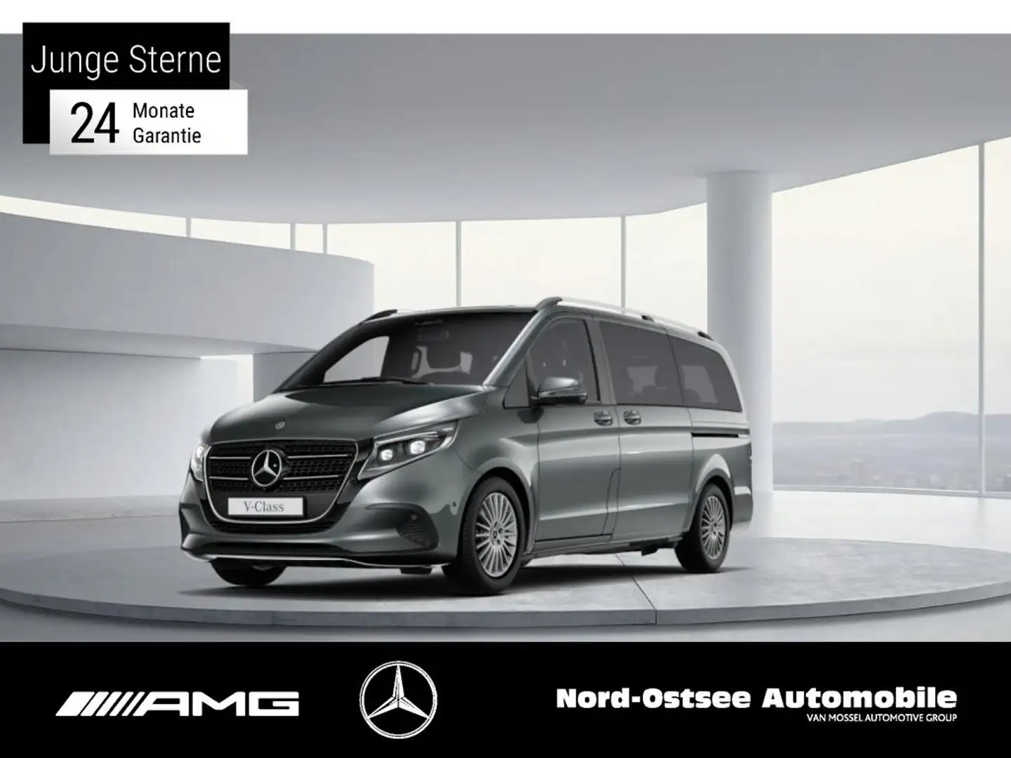 Mercedes-Benz V 220 d STYLE MOPF DISTRONIC AHK LED SITZHEIZUNG Gris - 1