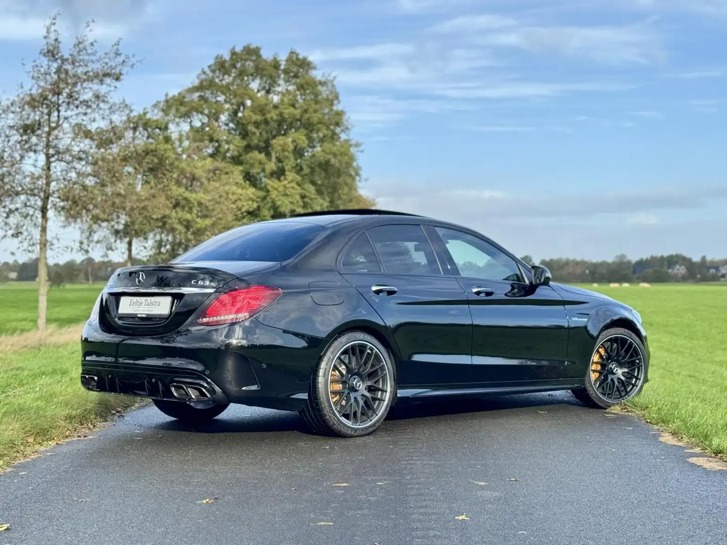Mercedes-Benz C 63 AMG S Zwart - 2
