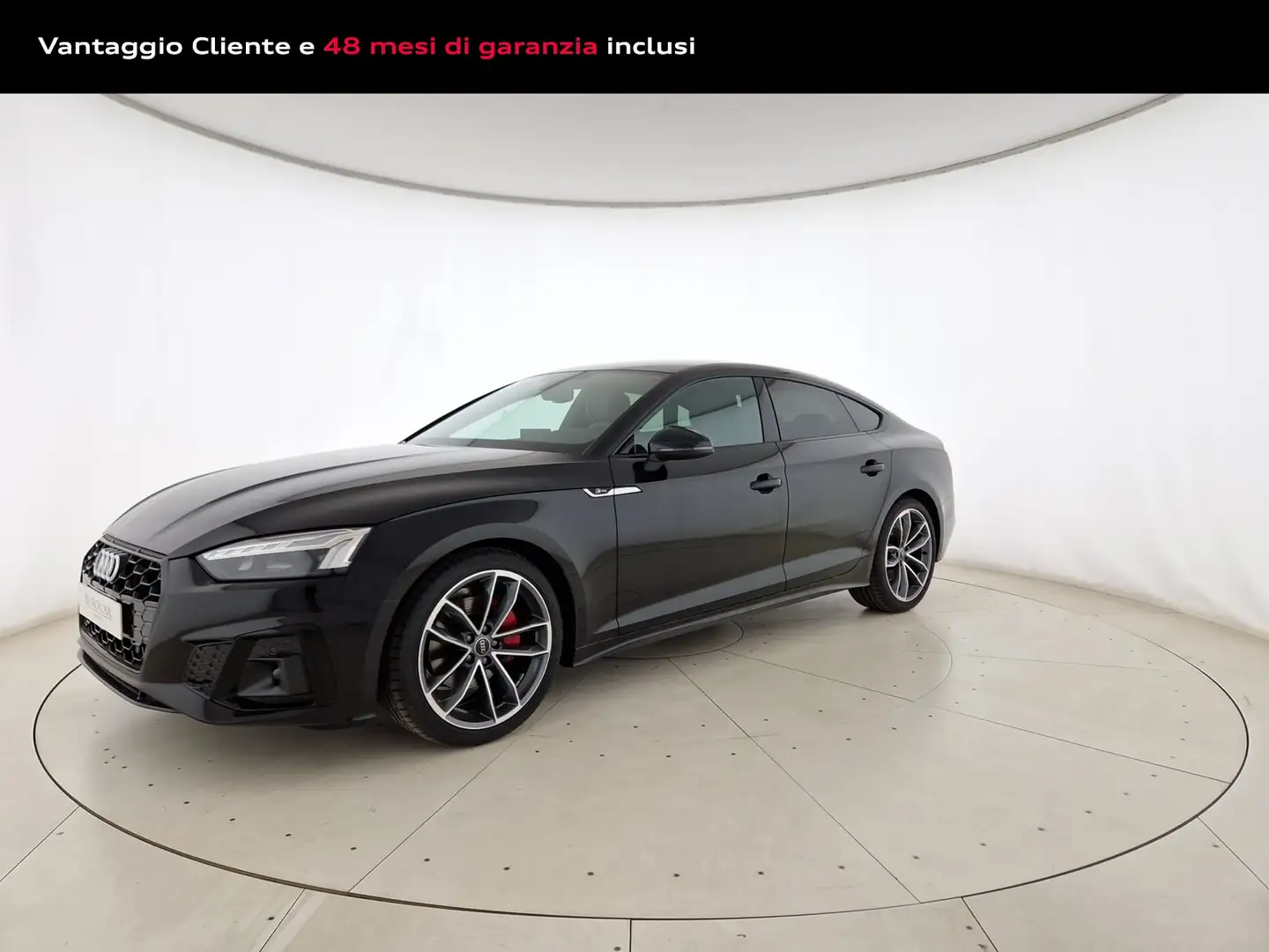 Audi A5 sportback 40 2.0 tfsi mhev s line edition 204cv s- Nero - 1