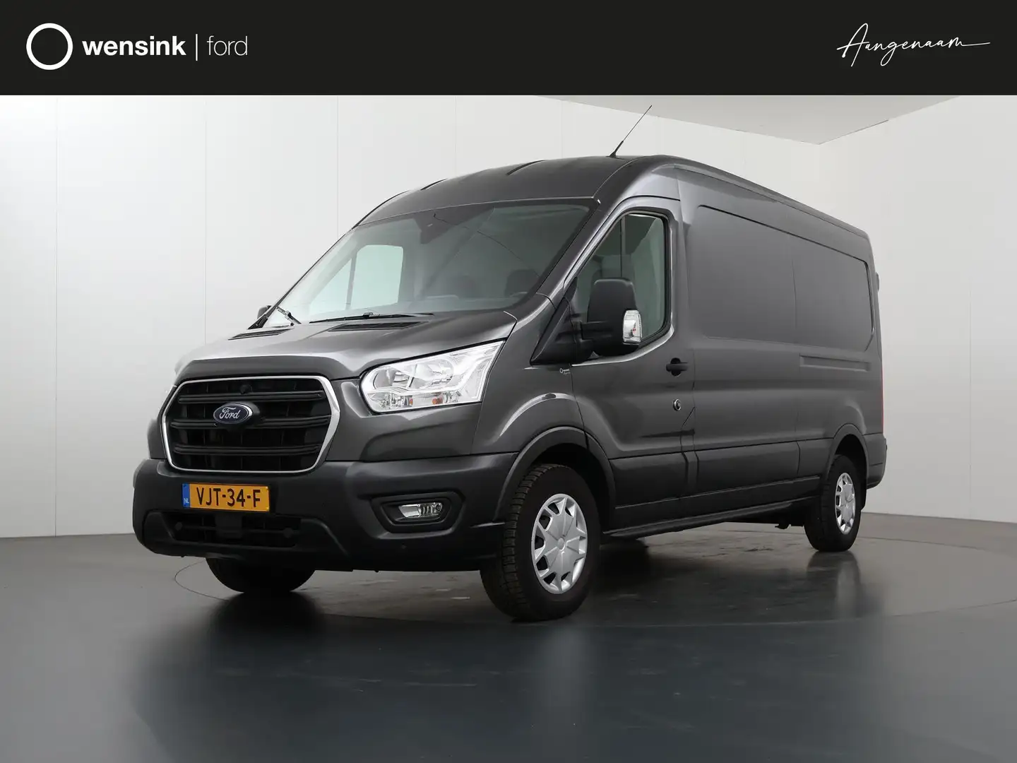 Ford Transit 330 2.0 TDCI L3 H2 Trend | Aut. | Navigatie | Park Grijs - 1