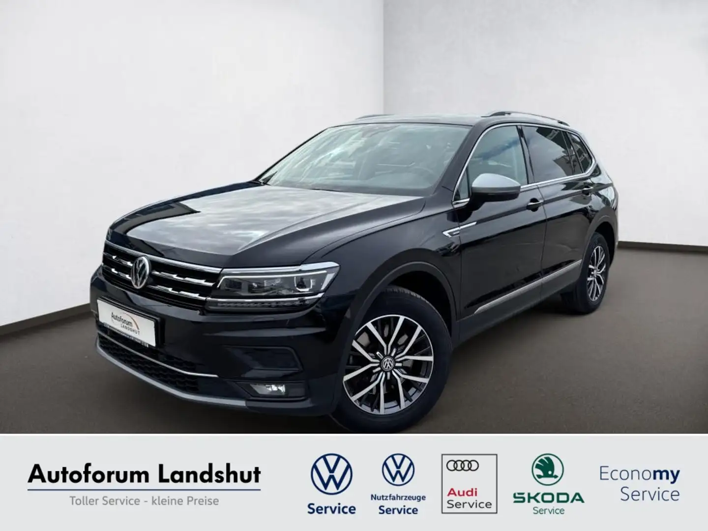 Volkswagen Tiguan Allspace TSI HIGHLINE  PANO/AHK/NAVI/LED Zwart - 1