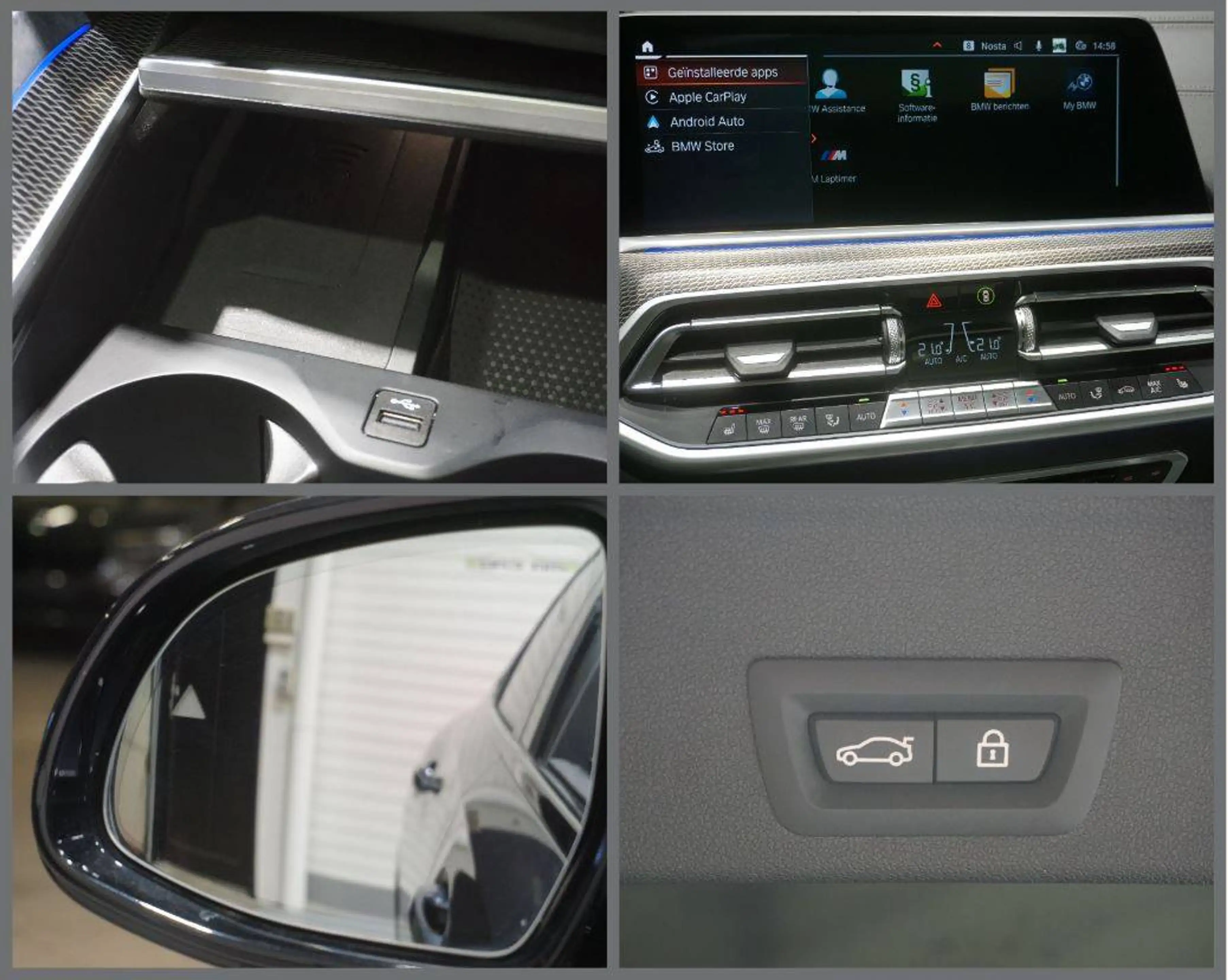 BMW X6 X6 3.0 dAS xDrive30 MHEV AdBlue M Pack-Nav-360c-Keyless-Leder-Pano-Garantie — photo 15