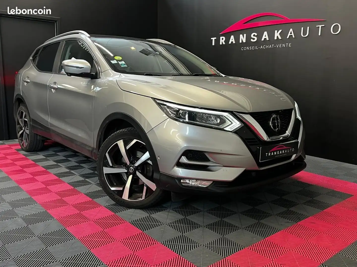 Nissan Qashqai 1.5 dCi 110 Tekna TOIT PANORAMIQUE-SIEGES CHAUFFAN Gris - 1