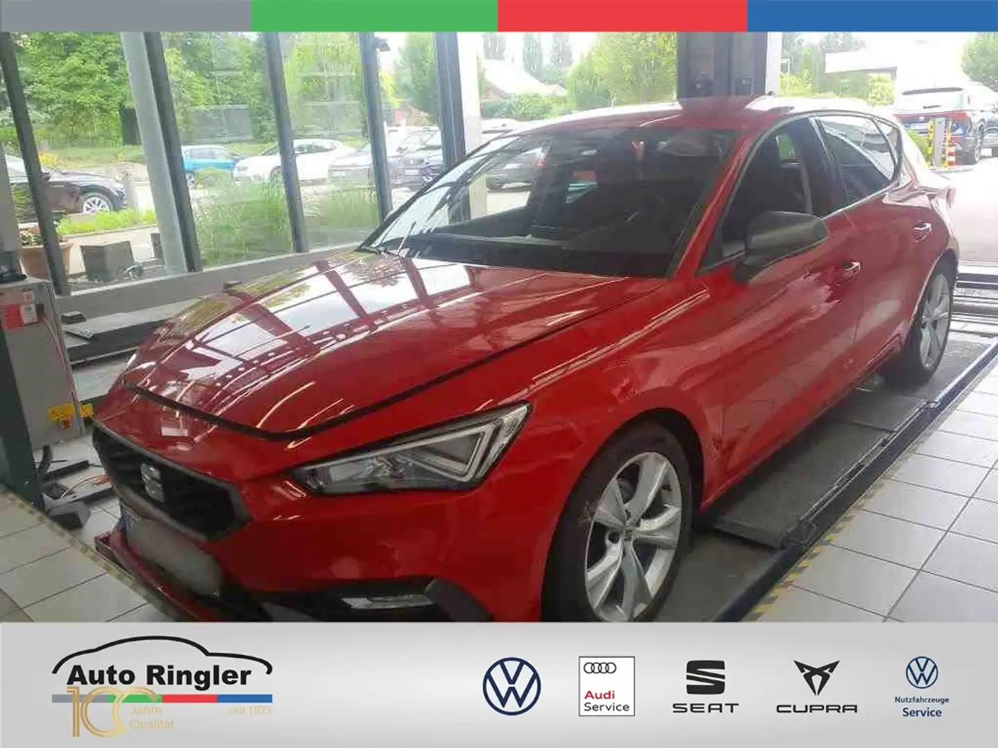 SEAT Leon 1.5 TSI FR OPF FR+LED+ACC+AHK+WI.-PAKET Rot - 1
