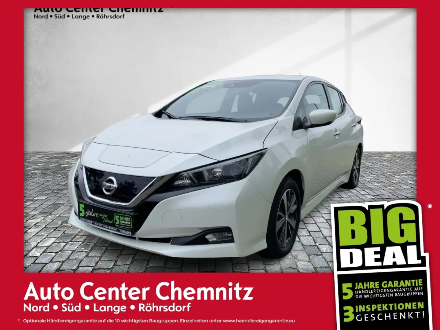 Nissan Leaf Acenta 40kWh Sitz-/Lenkradh. Klimaautomatik Alb - 1