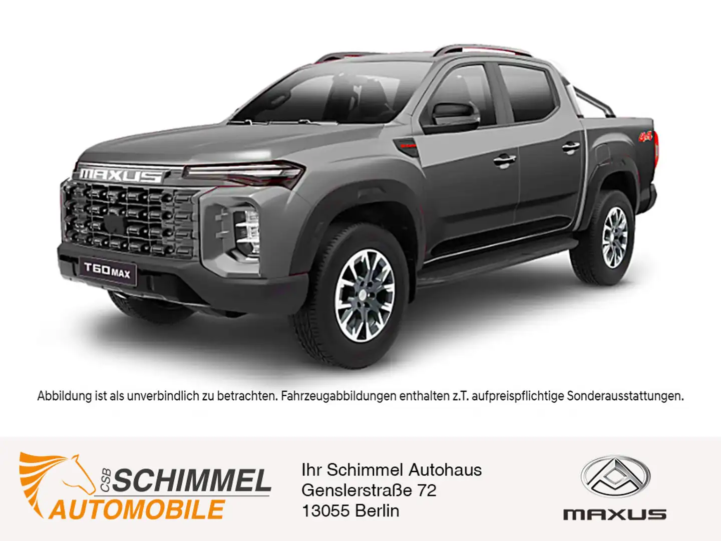 Maxus T60 Luxury 2,0l Diesel LEDER KAMERA LED 360° Grey - 1