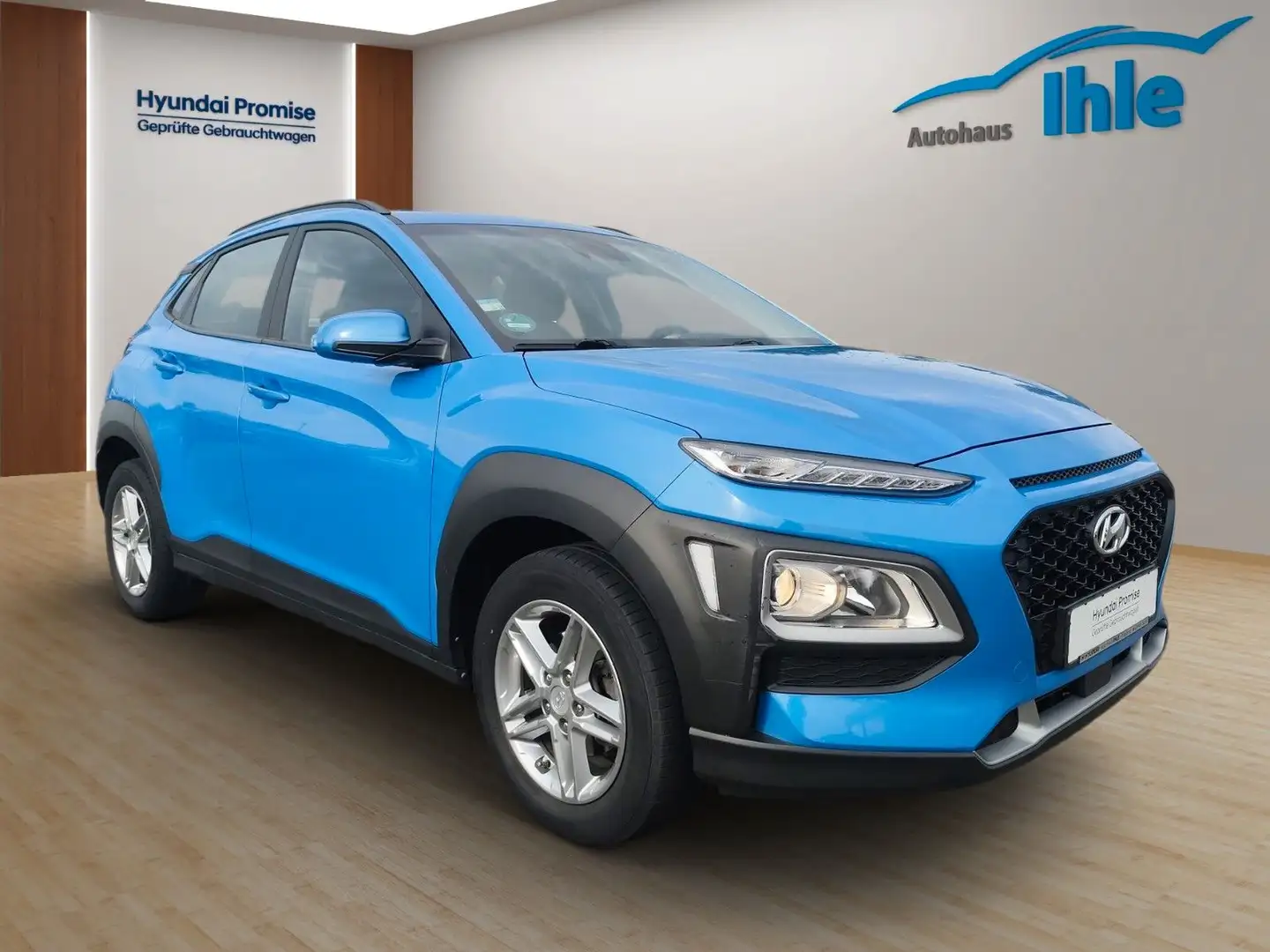 Hyundai KONA 1.0 T-GDI Trend Sonderkontingent Navigation Blau - 2