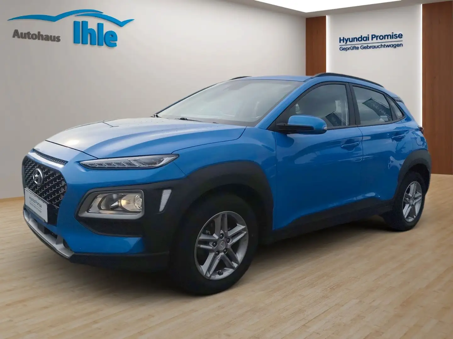 Hyundai KONA 1.0 T-GDI Trend Sonderkontingent Navigation Blau - 1