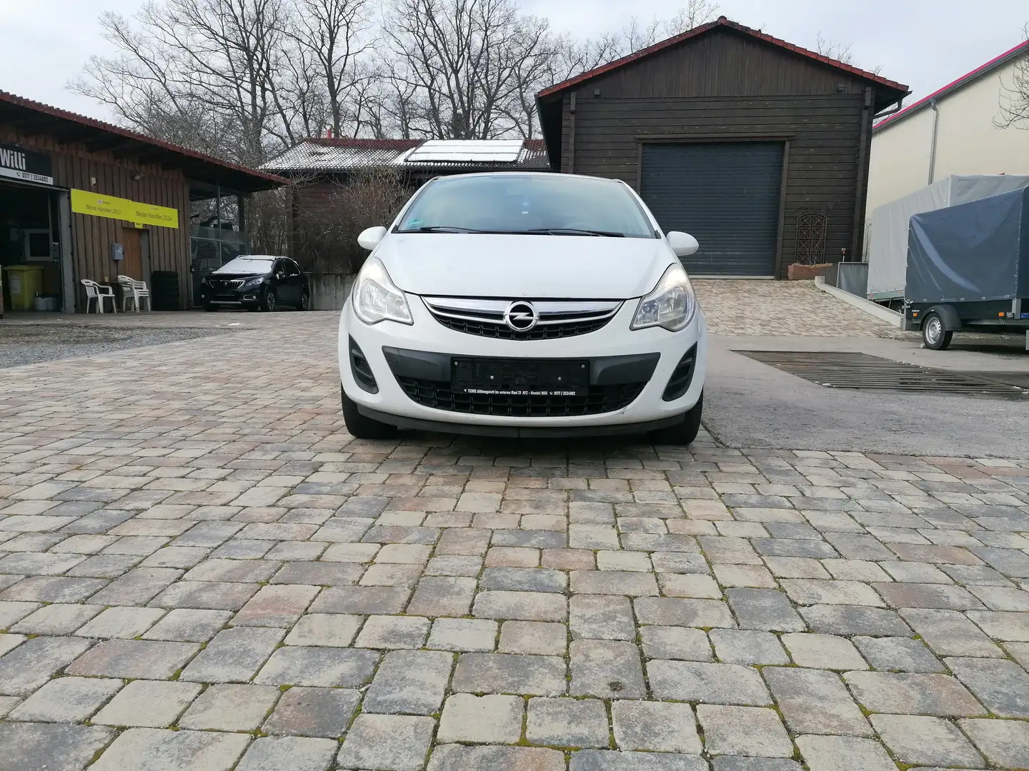 Opel Corsa Active / Klima / PDC / TÜV 02-2027 / 2 Hand Blanc - 1