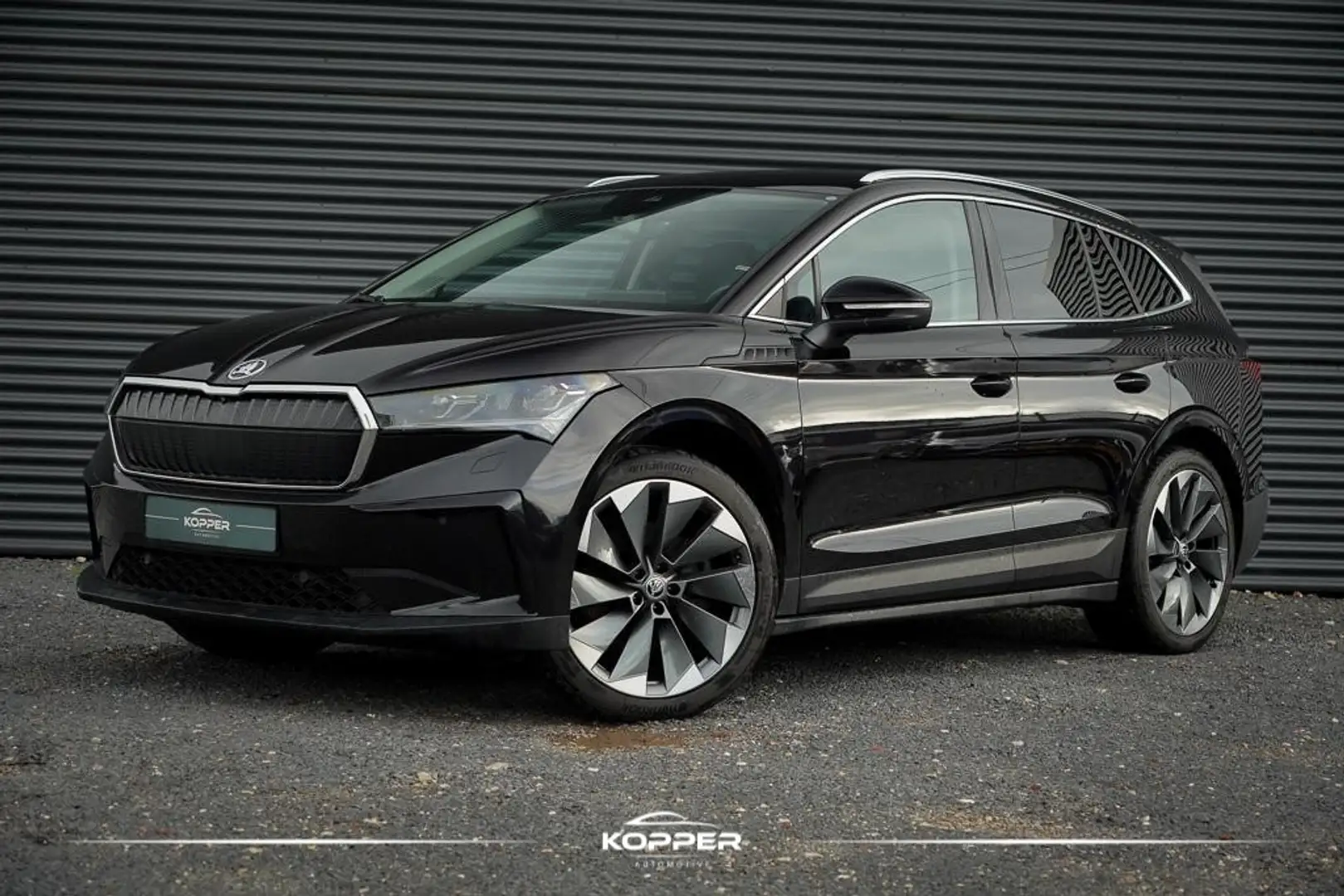 Skoda Enyaq iV 80 / Comfort Pack / Leder / 21'' / Warmtepomp / Noir - 1