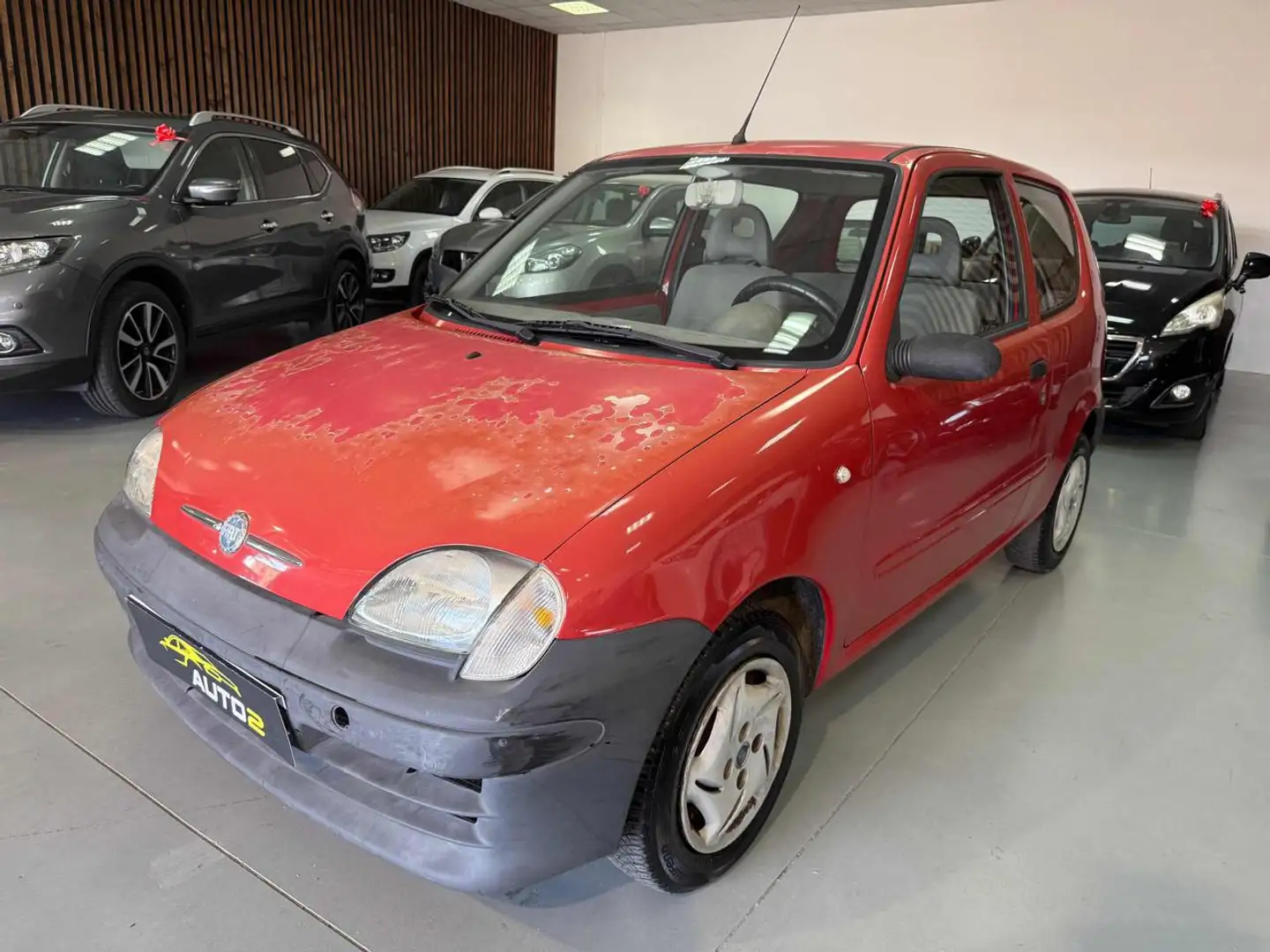 Fiat Seicento 1.1 benzina*ok neopatentati Piros - 1