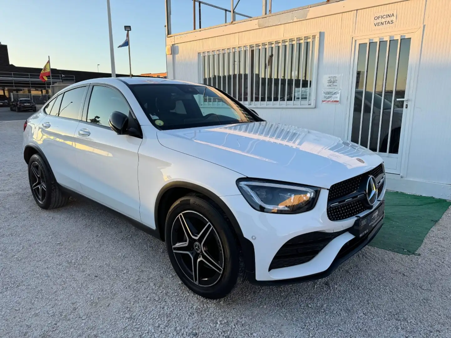 Mercedes-Benz GLC 220 Coupé 220d 4Matic 9G-Tronic Blanc - 2