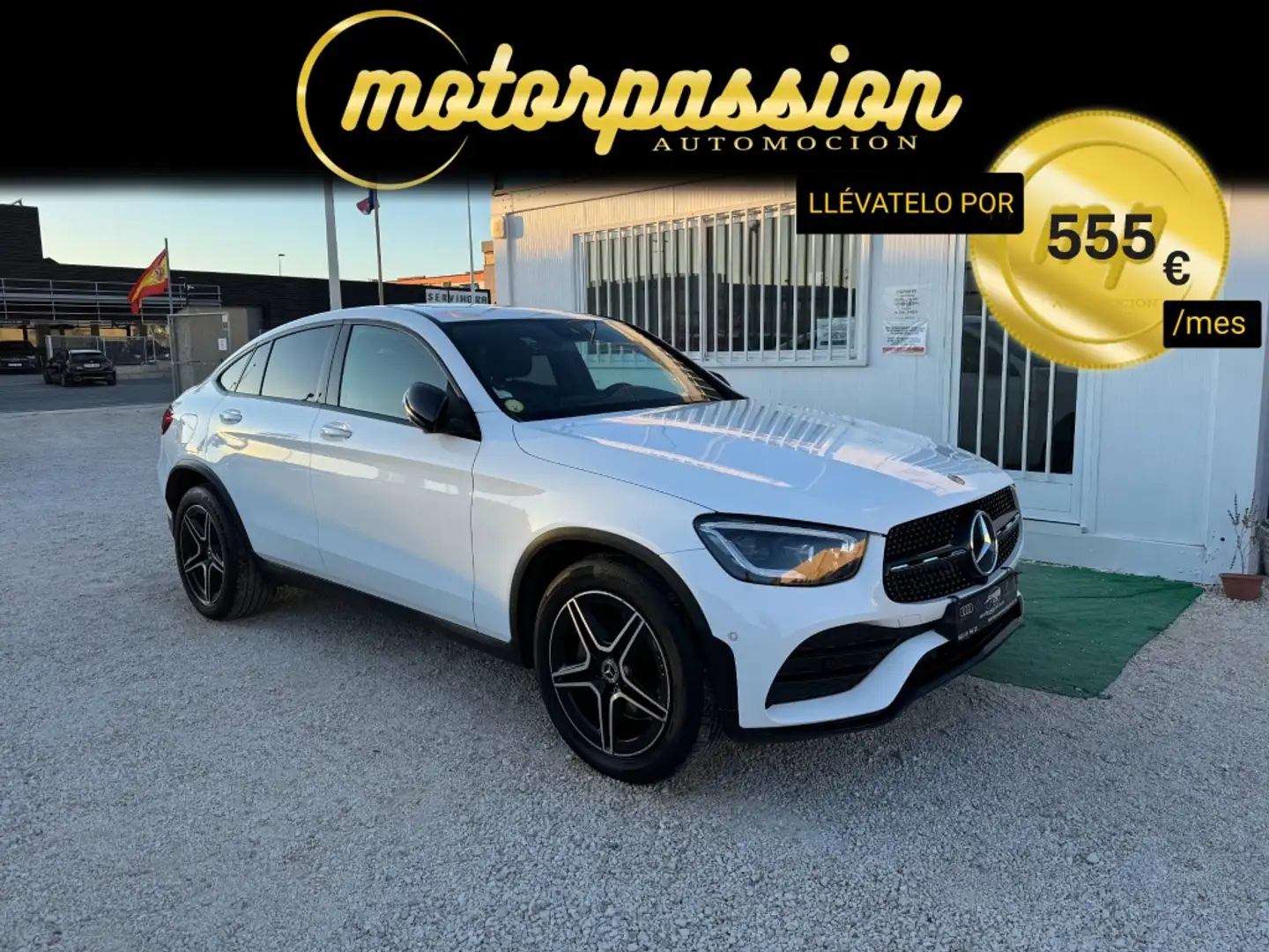 Mercedes-Benz GLC 220 Coupé 220d 4Matic 9G-Tronic Blanc - 1