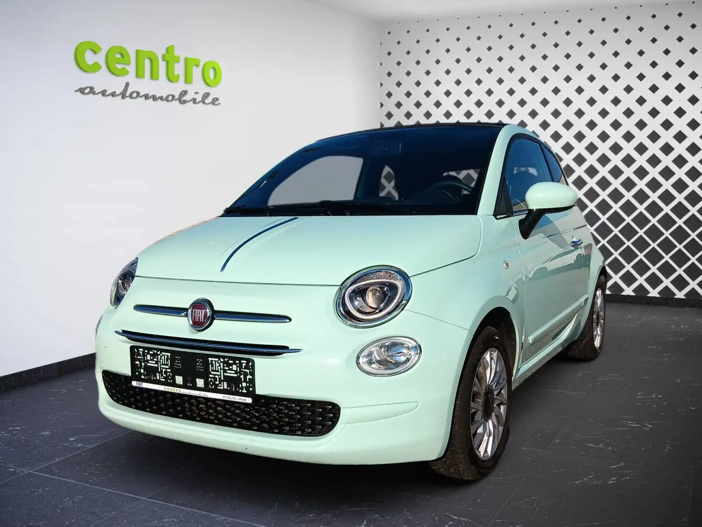 Fiat 500C Lounge 70 1.2 Fire Grün - 2