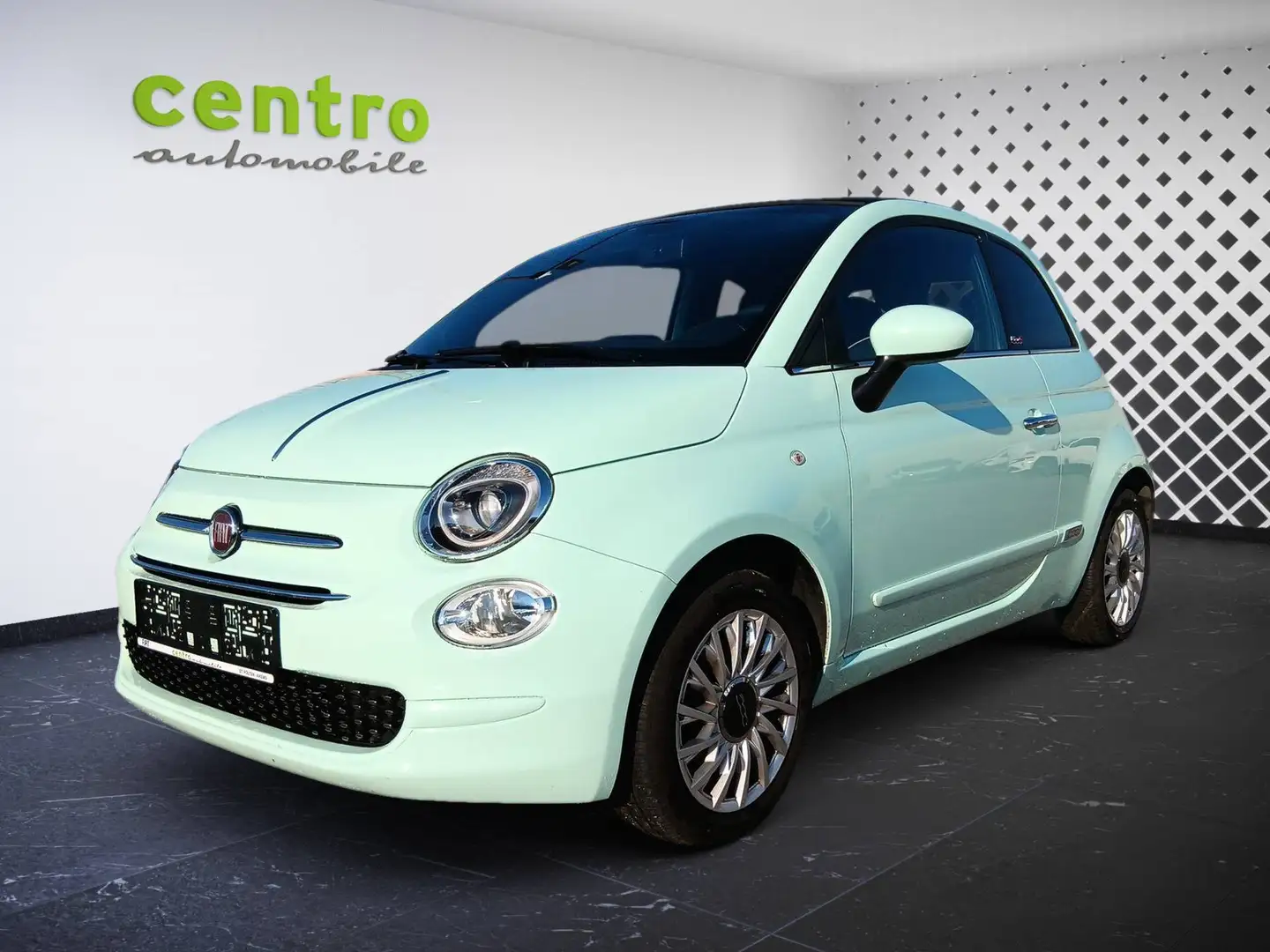 Fiat 500C Lounge 70 1.2 Fire Grün - 1