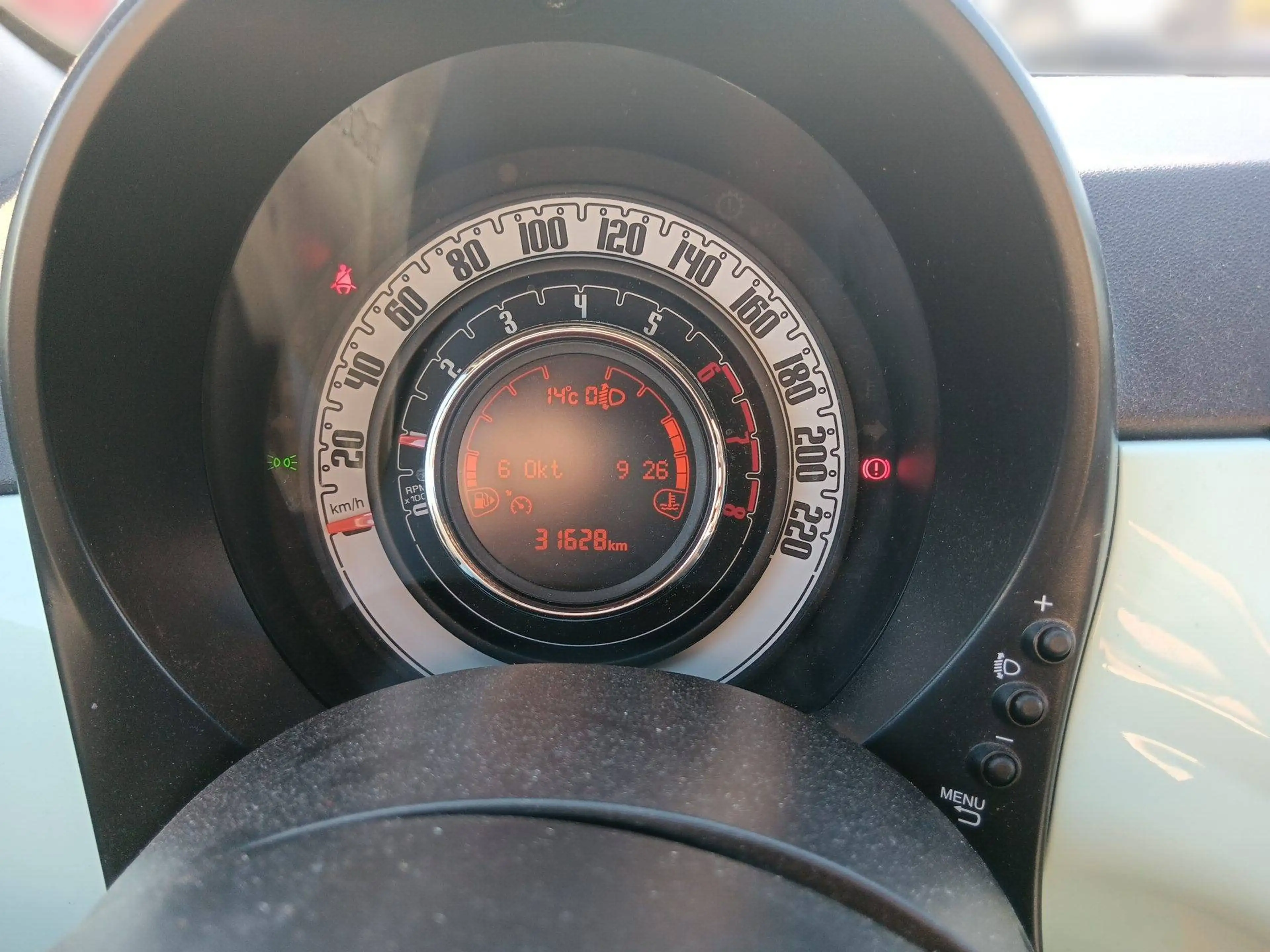 Fiat 500C Lounge 70 1.2 Fire — photo 9