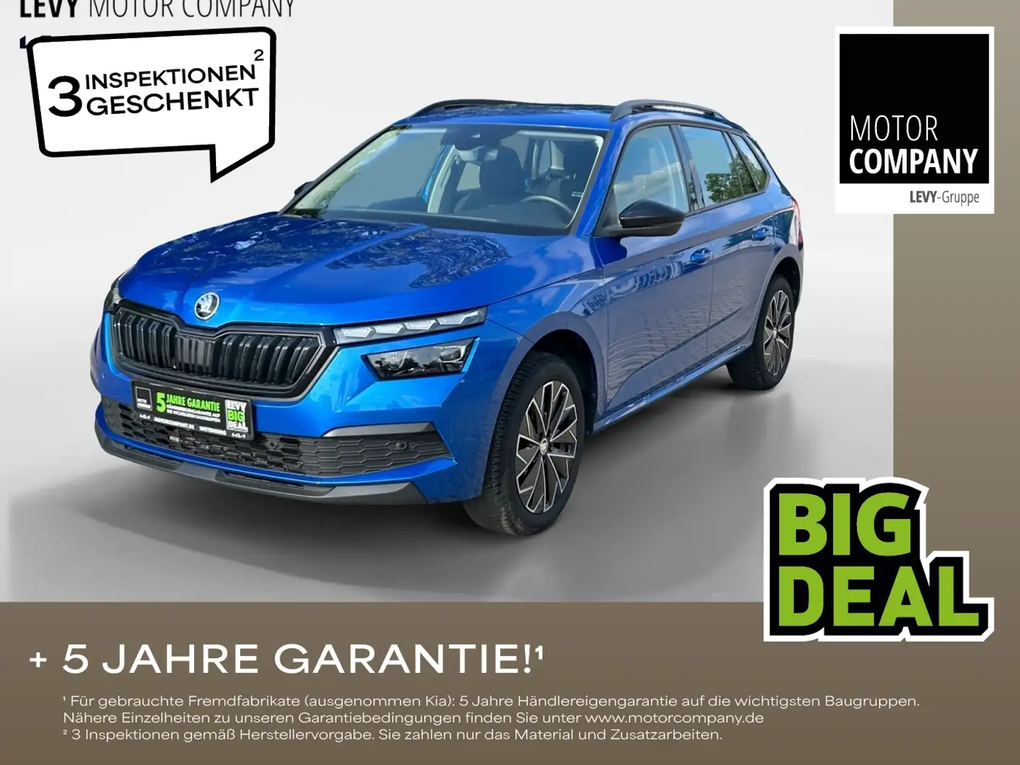 Skoda Kamiq 1.0 TSI Style LED KeyLess PDC KlimaA LM Bleu - 1