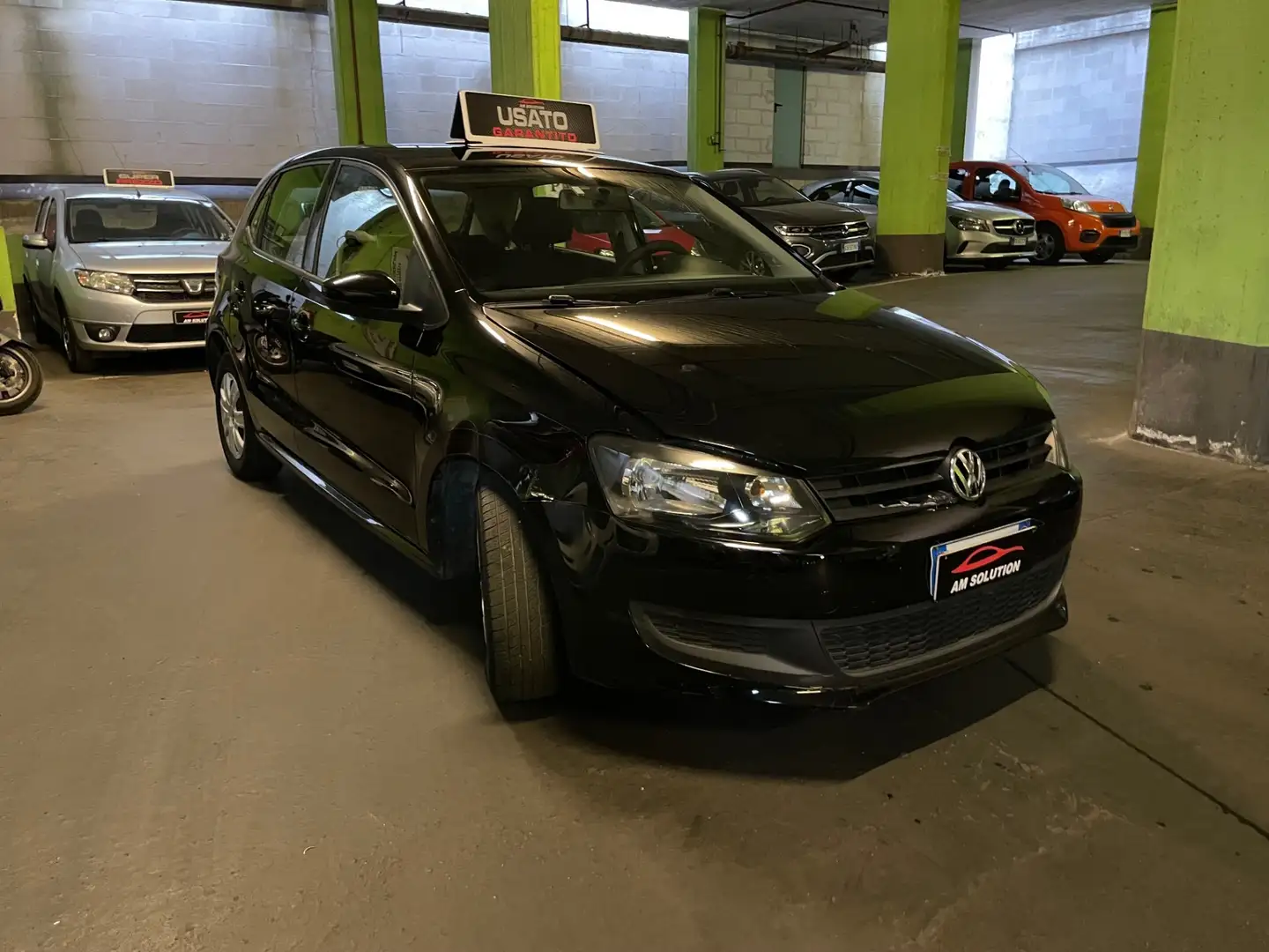 Volkswagen Polo 1.2 Neopatentati Euro 5 Nero - 2