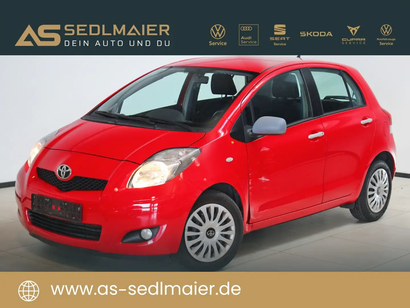 Toyota Yaris 1.3 Life Radío|CD|Klimaauto Red - 1