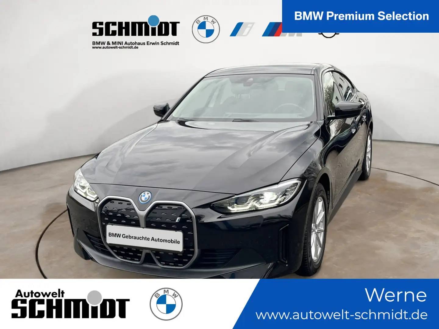 BMW i4 eDrive35 + GARANTIE-bis-12.2026 Schwarz - 1