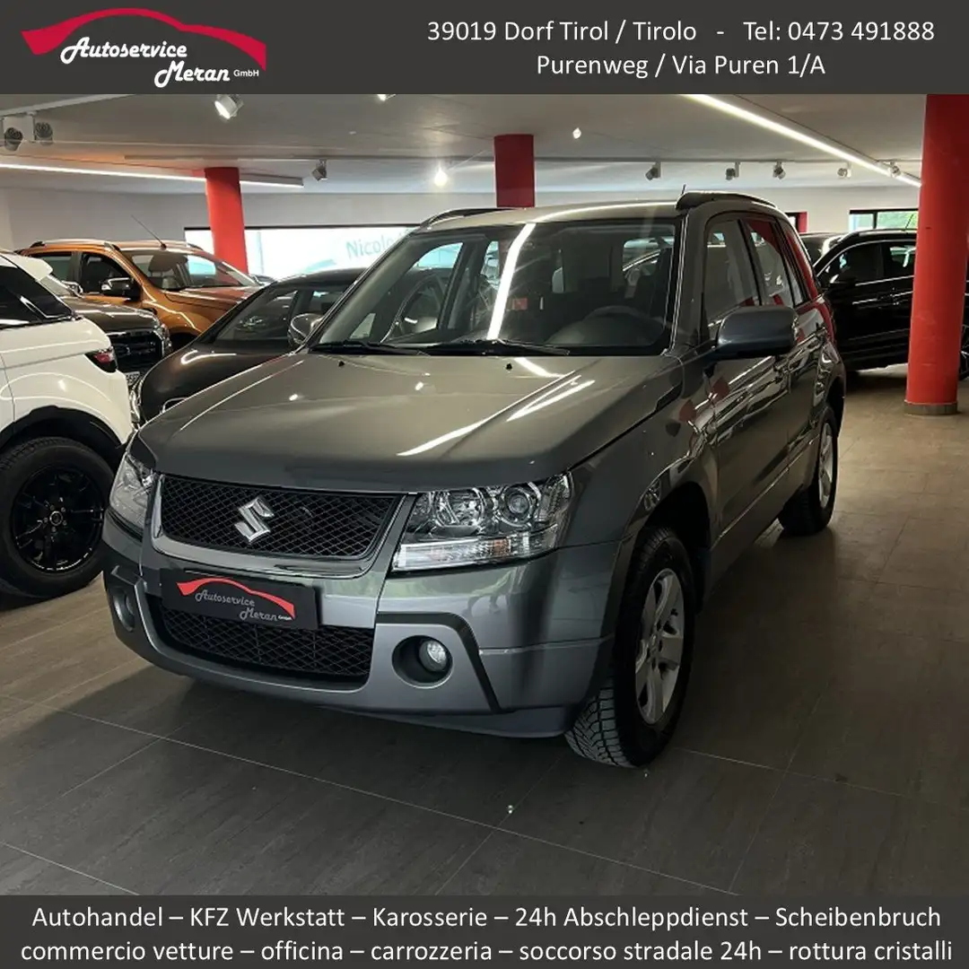 Suzuki Grand Vitara Grand Vitara 1.9 DDIS 4x4 NEOPATENTATI Grigio - 1