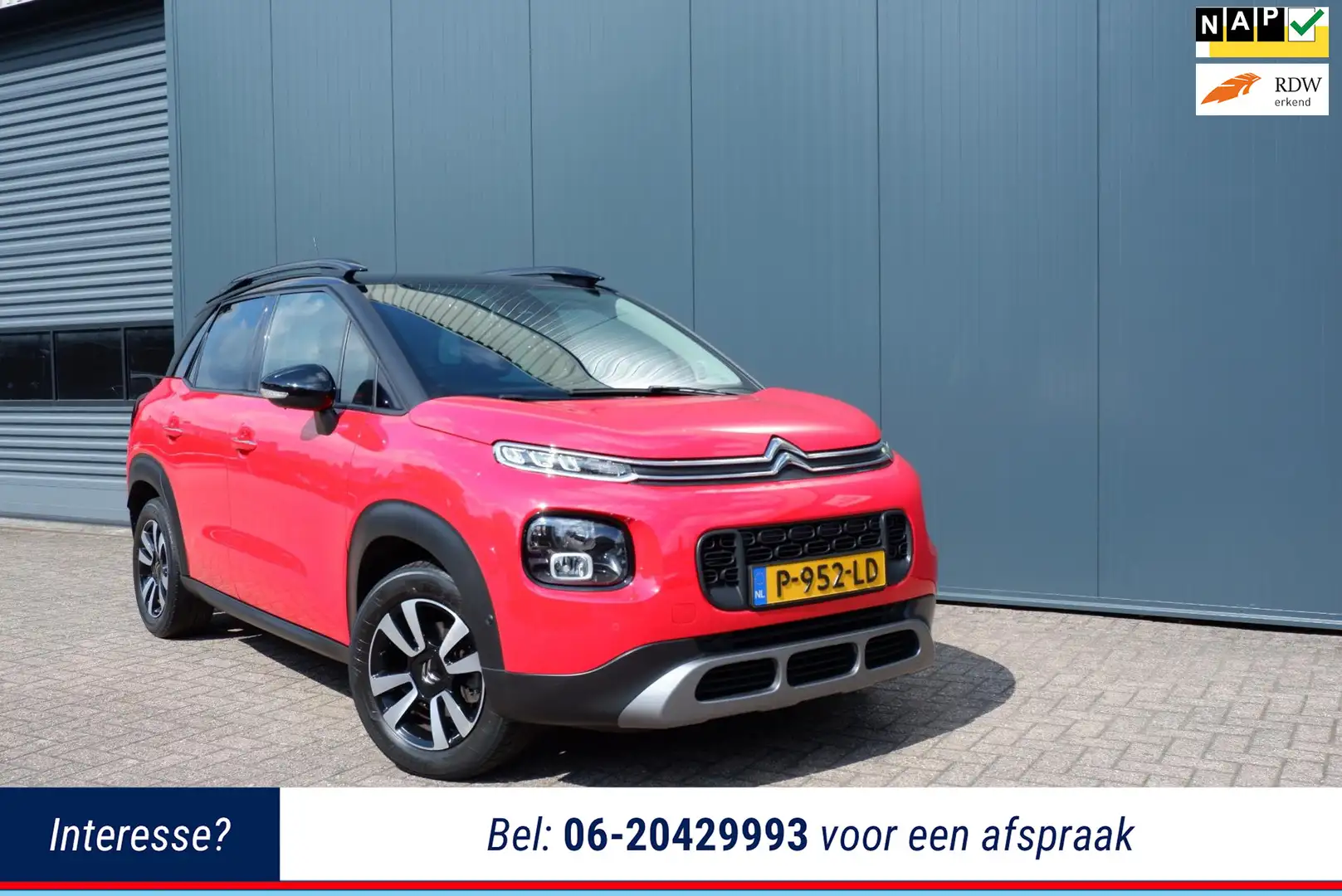 Citroen C3 Aircross 1.2 PureTech S&S Shine Rouge - 1