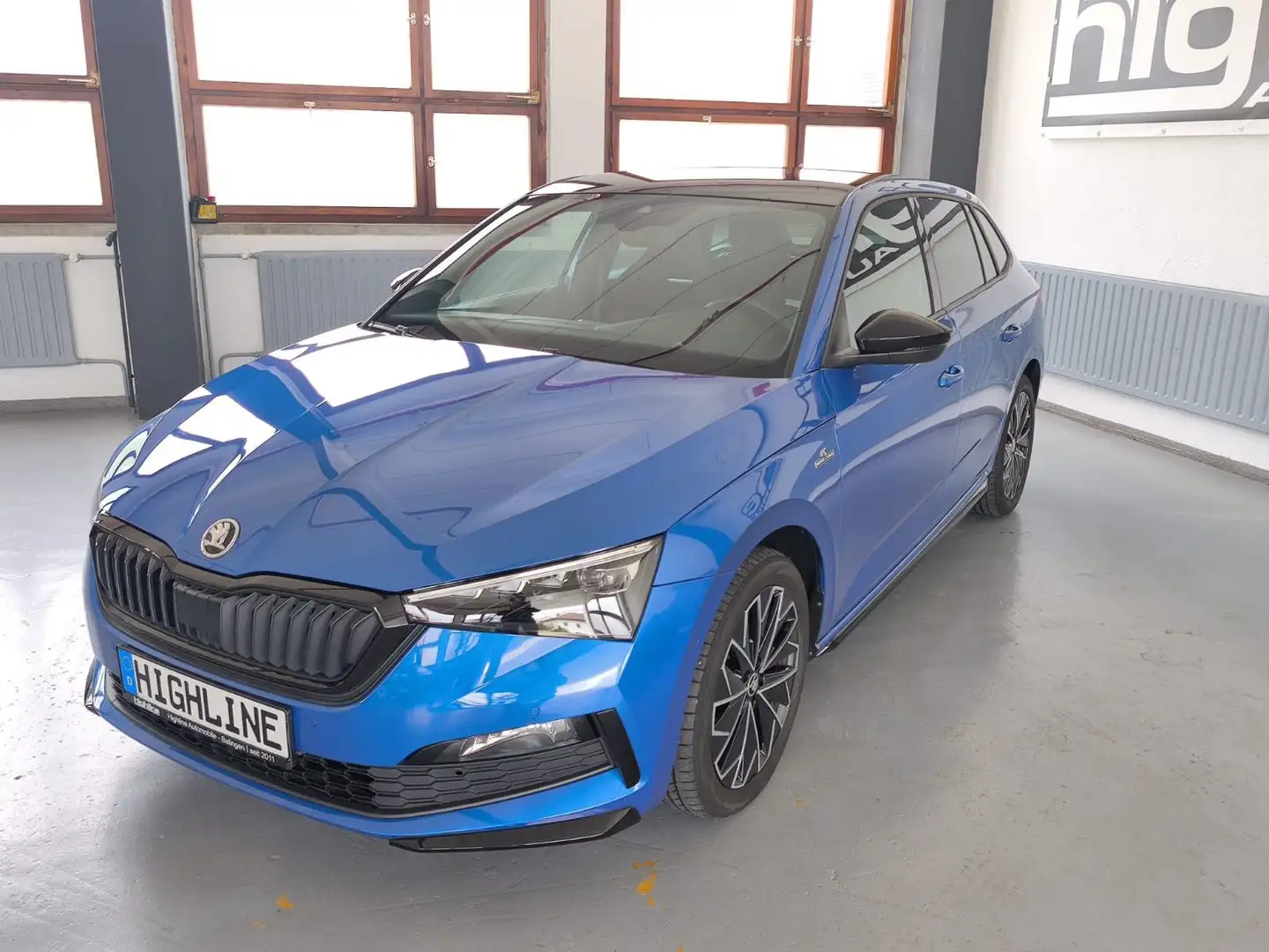 Skoda Scala Monte Carlo 1,5 TSI 150 PS DSG -LED,SHZ,PD Blau - 2